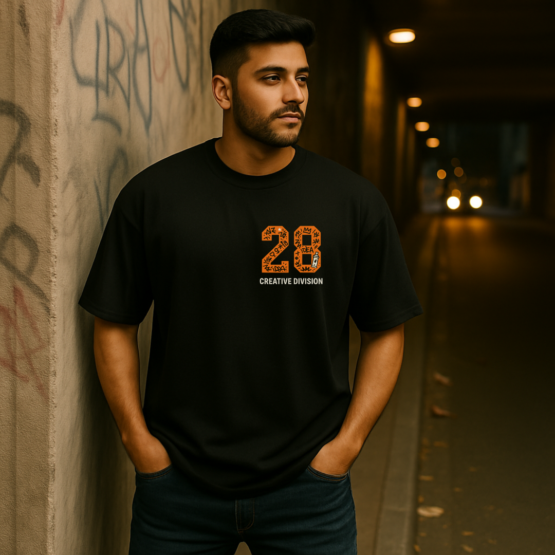 Creative Division 28 Oversized Tee | Mist & Cozy - Mist & Cozy