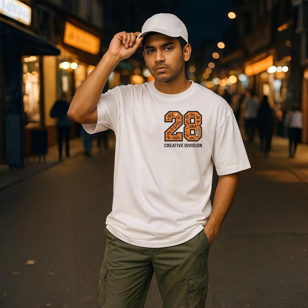 Creative Division 28 Oversized Tee | Mist & Cozy - Mist & Cozy