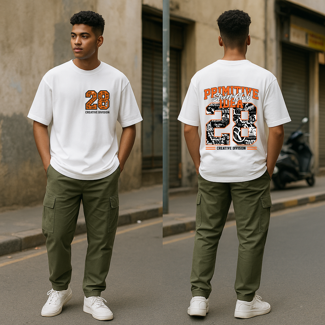Creative Division 28 Oversized Tee | Mist & Cozy - Mist & Cozy