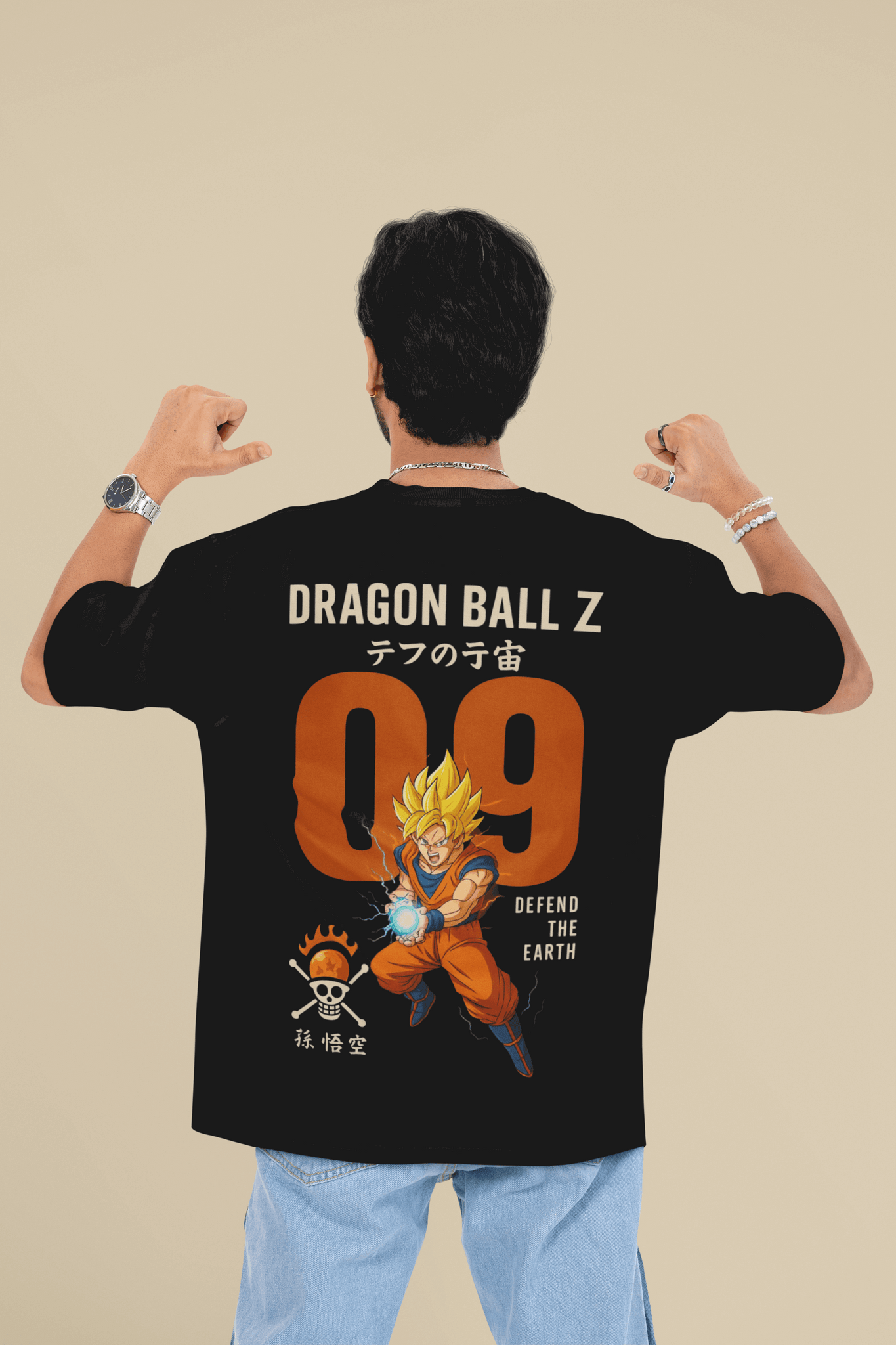Super Saiyan Oversized Tee