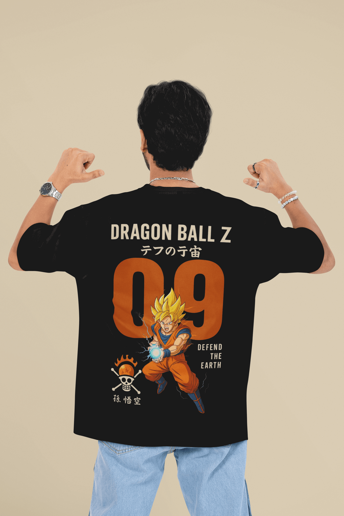 Super Saiyan Oversized Tee