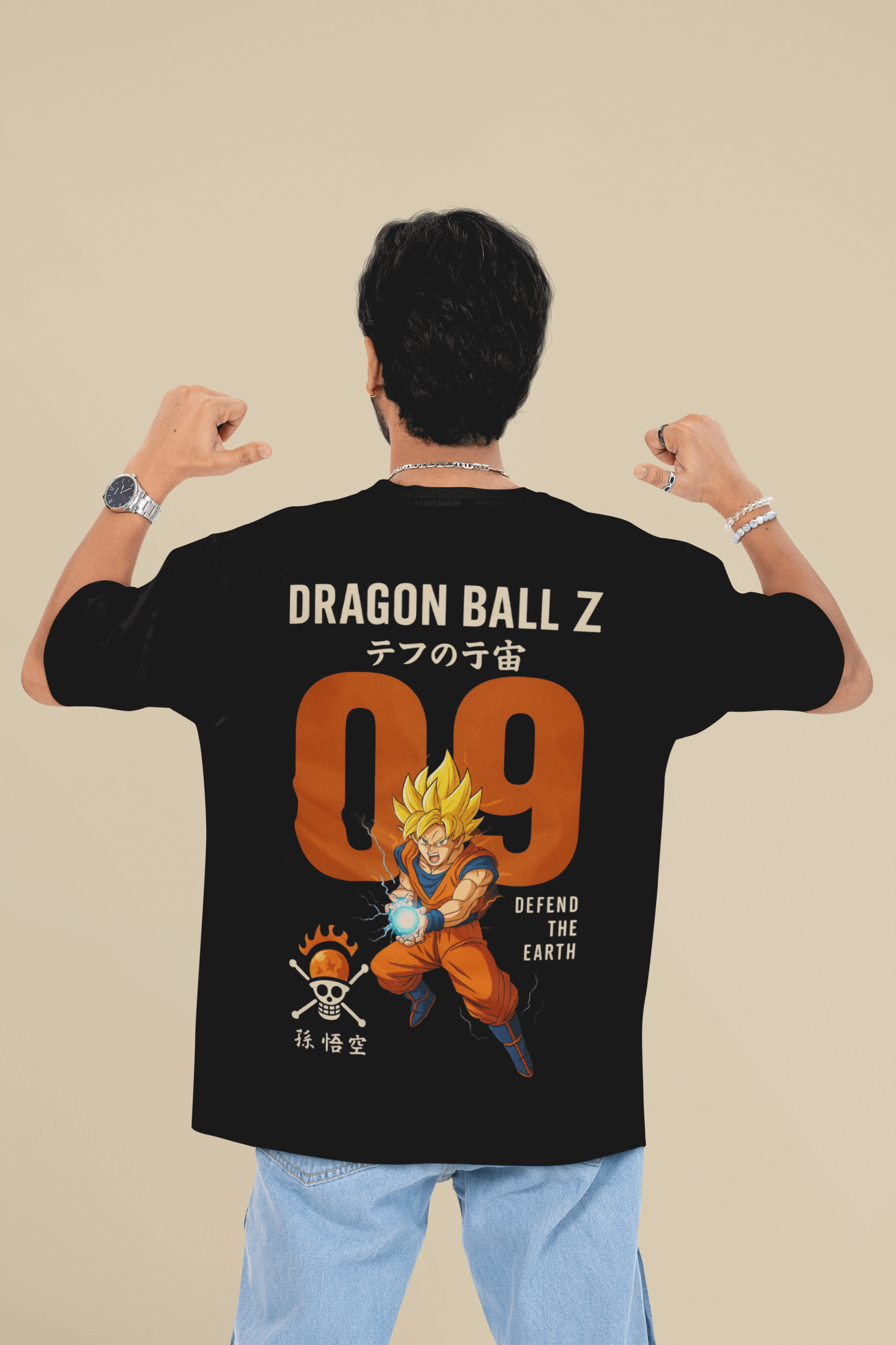 Super Saiyan Oversized Tee