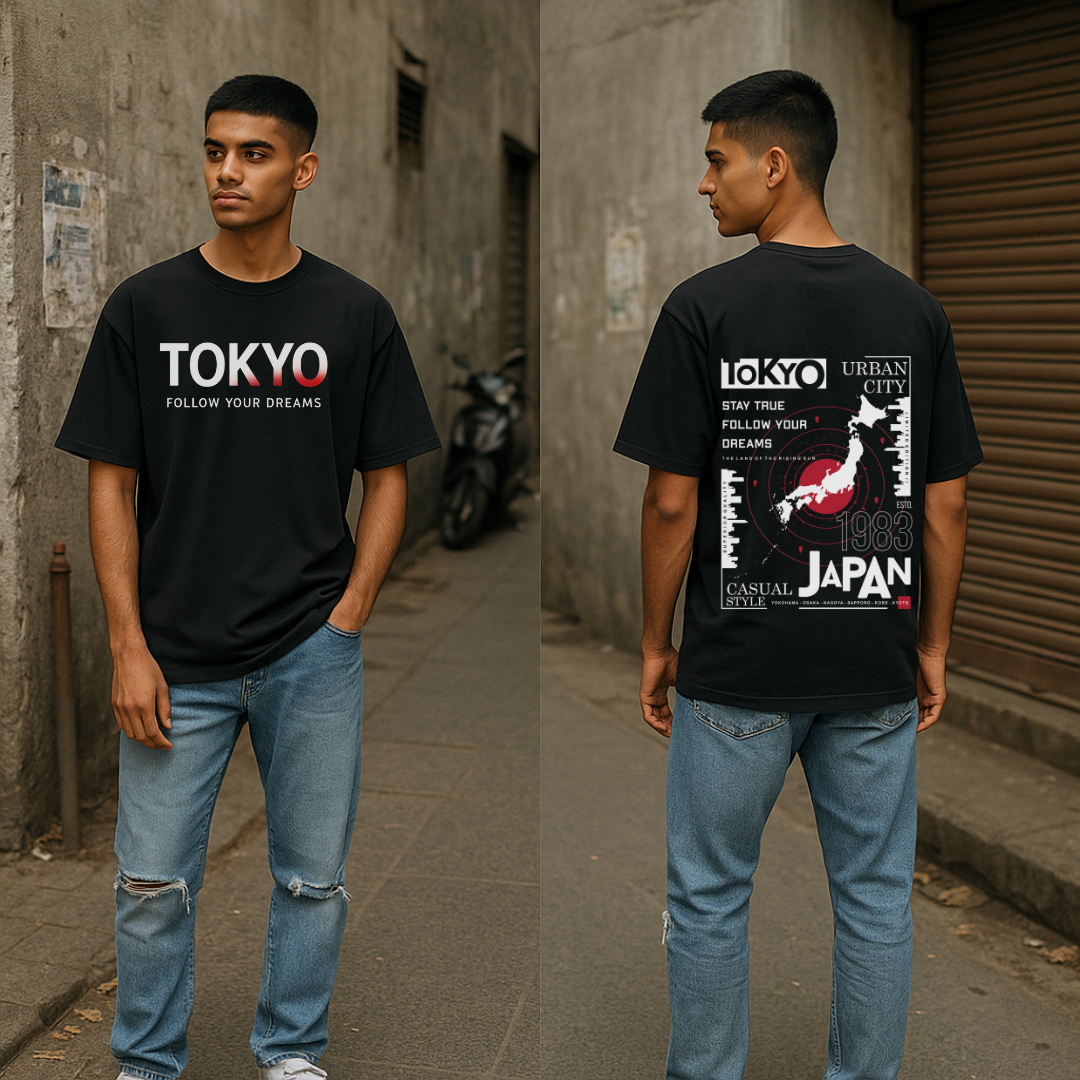 Urban Oversized Tee | Mist & Cozy - Mist & Cozy