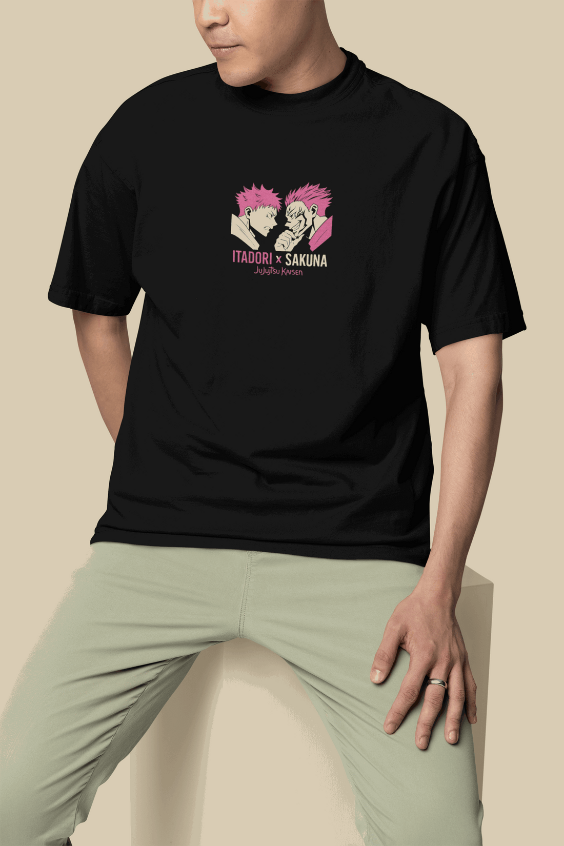 Itadori x Sakuna Oversized Tee