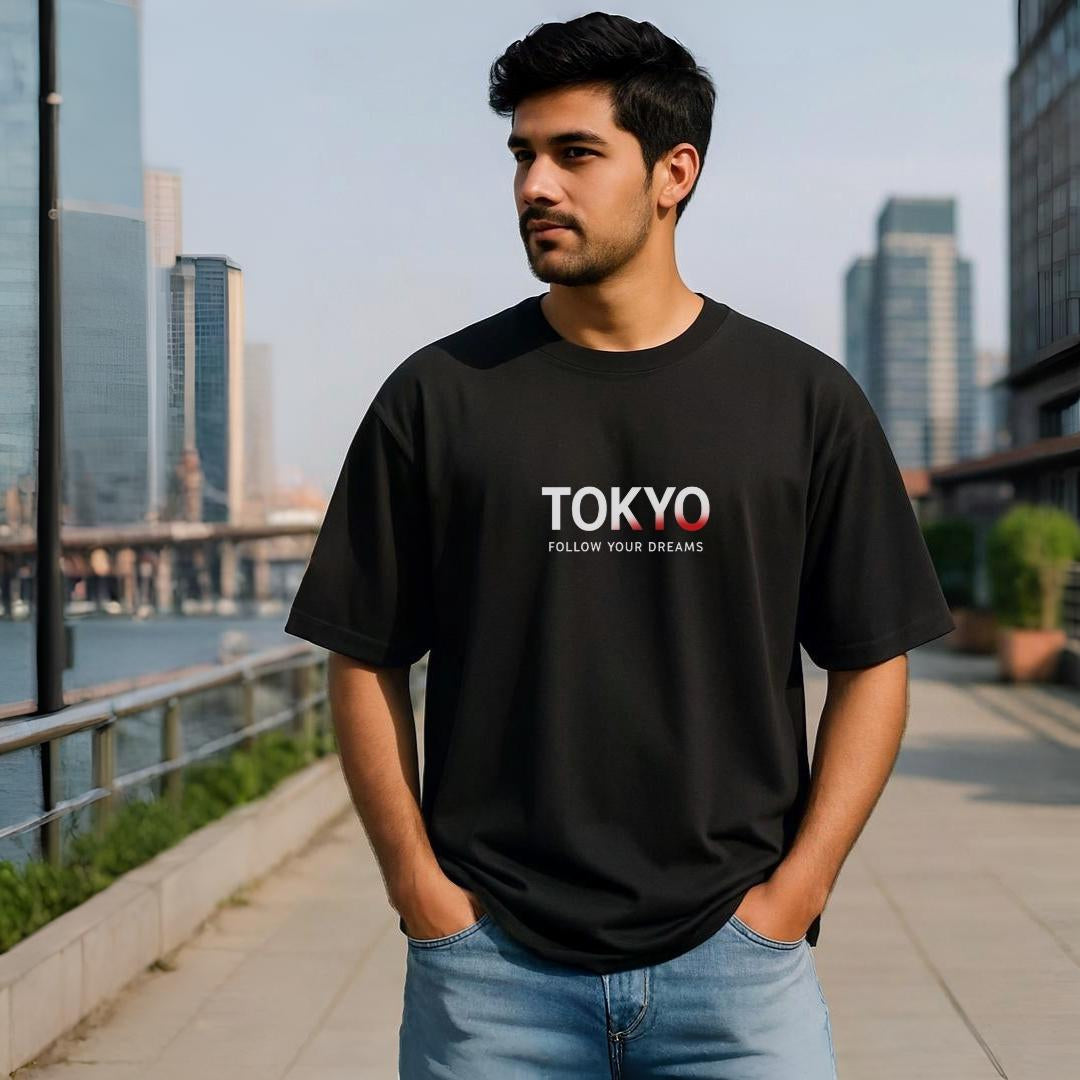 Urban Oversized Tee | Mist & Cozy - Mist & Cozy