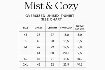 Shinobi Spirit Oversized Tee | Mist & Cozy - Mist & Cozy