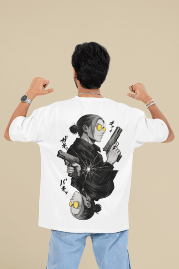 Taro Sakamoto Dual Persona Oversized Tee