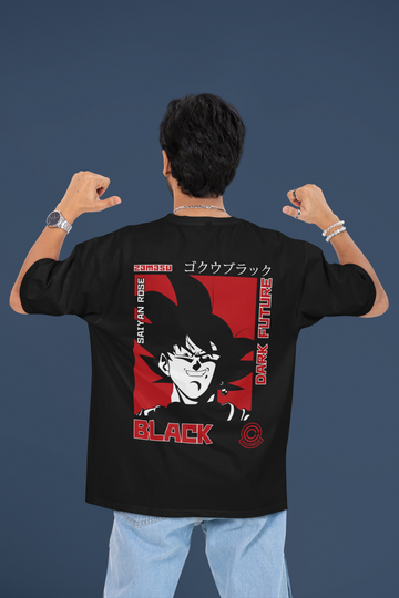 Enter the Dark Timeline Goku Black Tee | Mist & Cozy