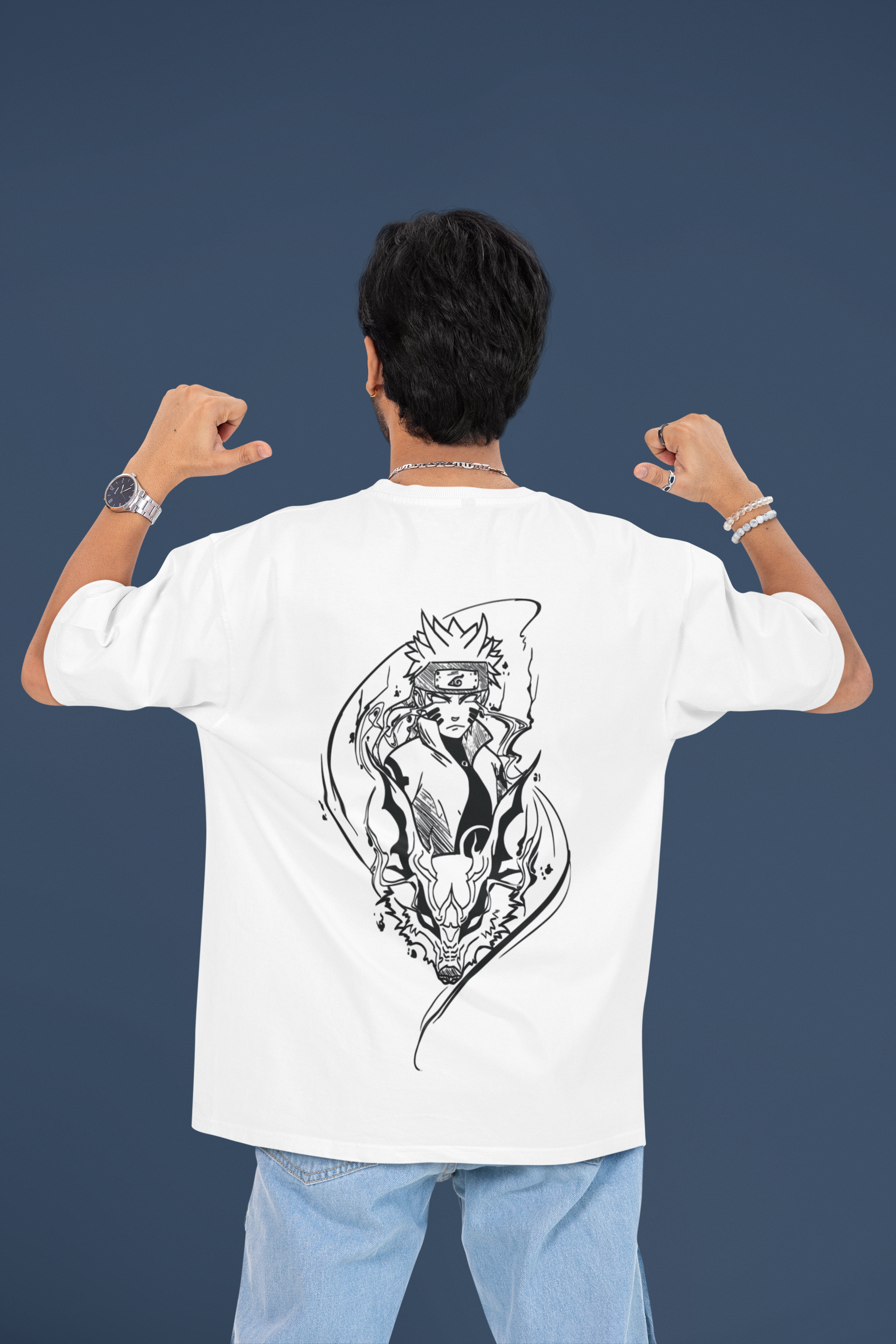 Unleash the Hidden Power Naruto Kurama Tee | Mist & Cozy