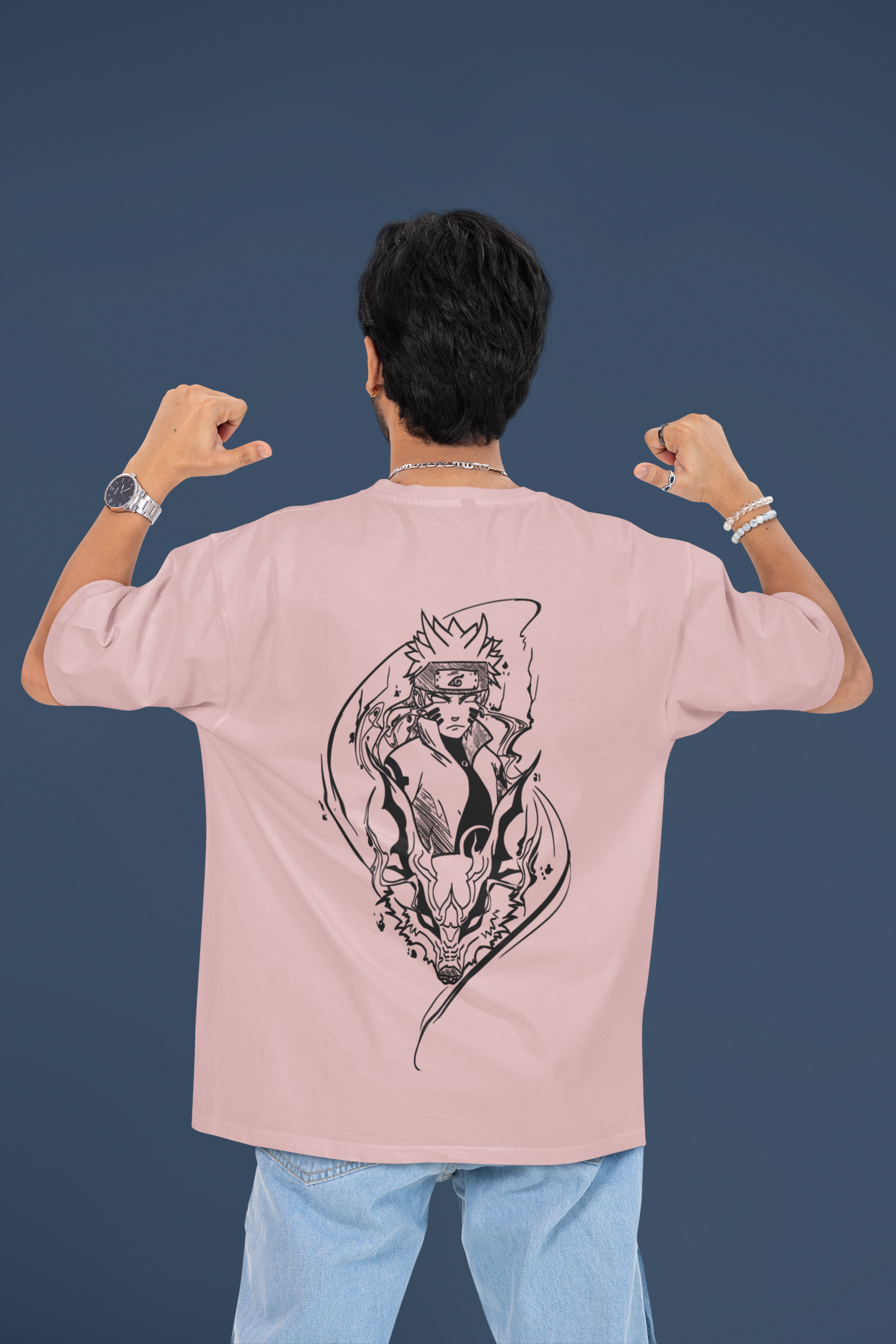 Unleash the Hidden Power Naruto Kurama Tee | Mist & Cozy