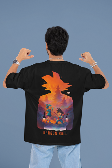 Legend Begins Dragon Ball Origins Oversized Tee | Mist & Cozy