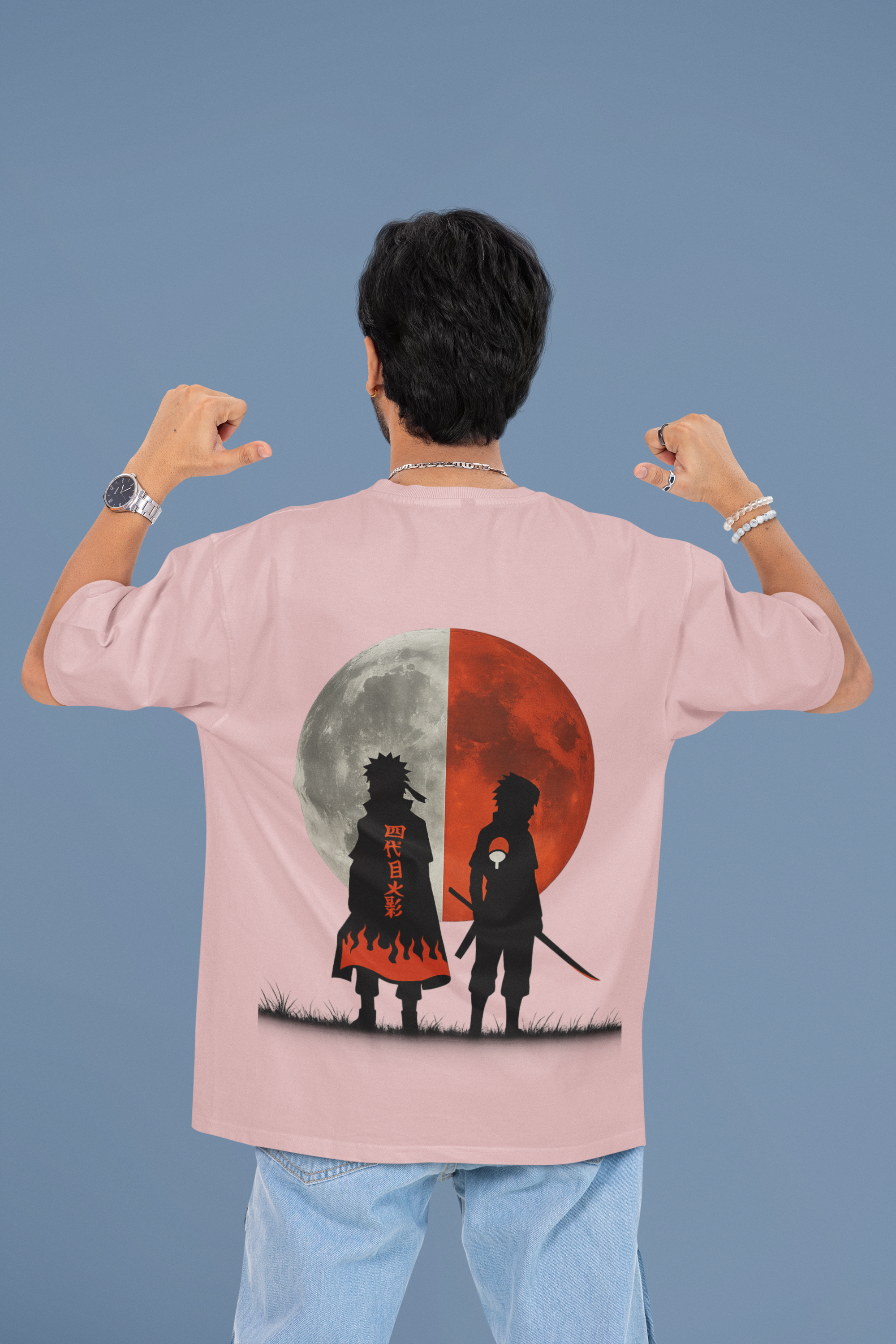 Two Paths One Destiny Naruto & Sasuke Tee | Mist & Cozy