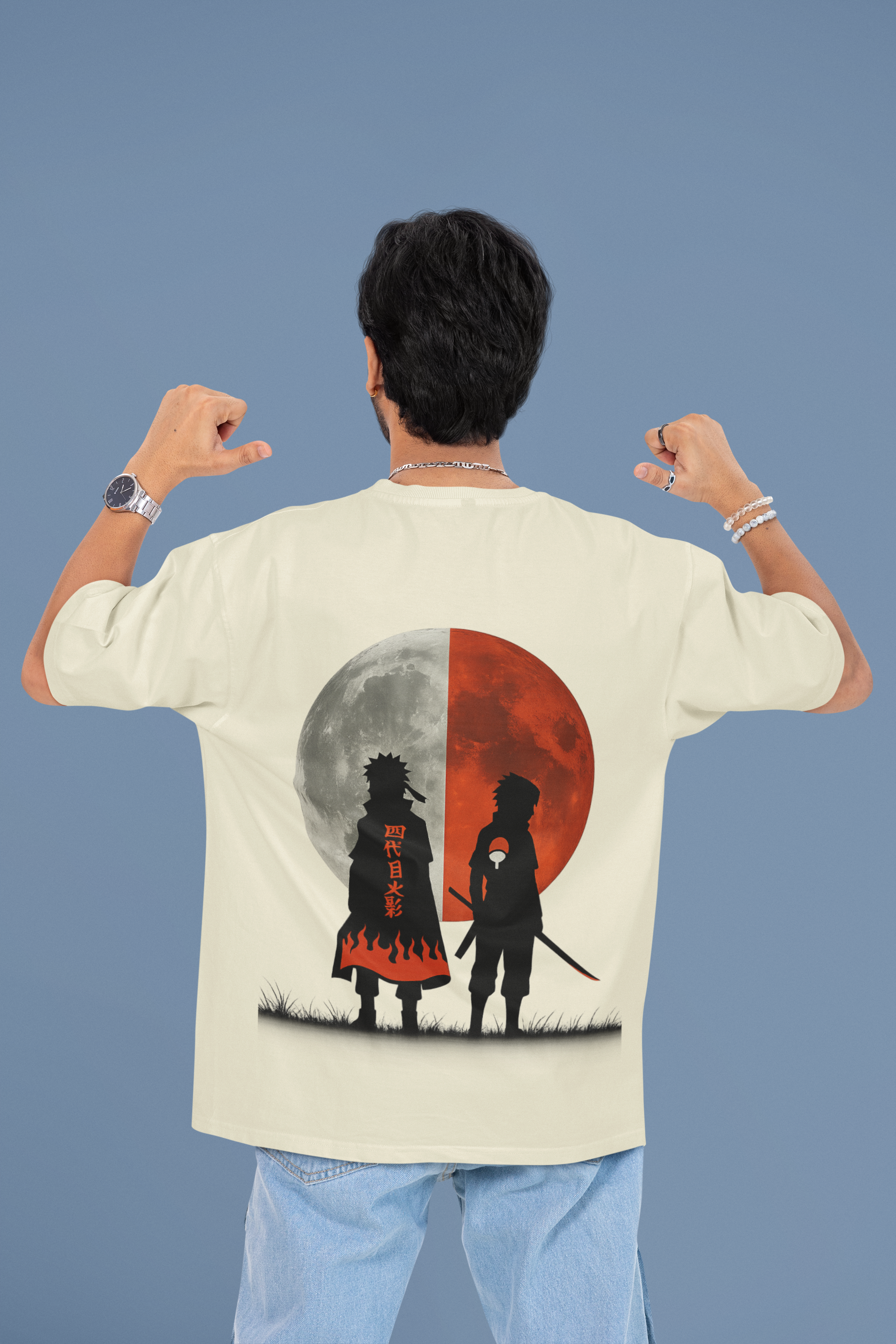 Two Paths One Destiny Naruto & Sasuke Tee | Mist & Cozy