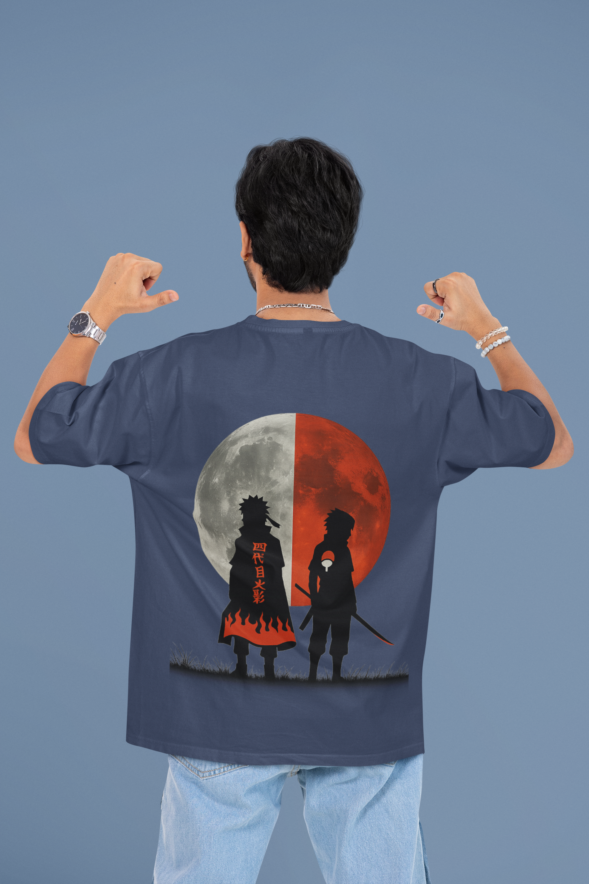Two Paths One Destiny Naruto & Sasuke Tee | Mist & Cozy