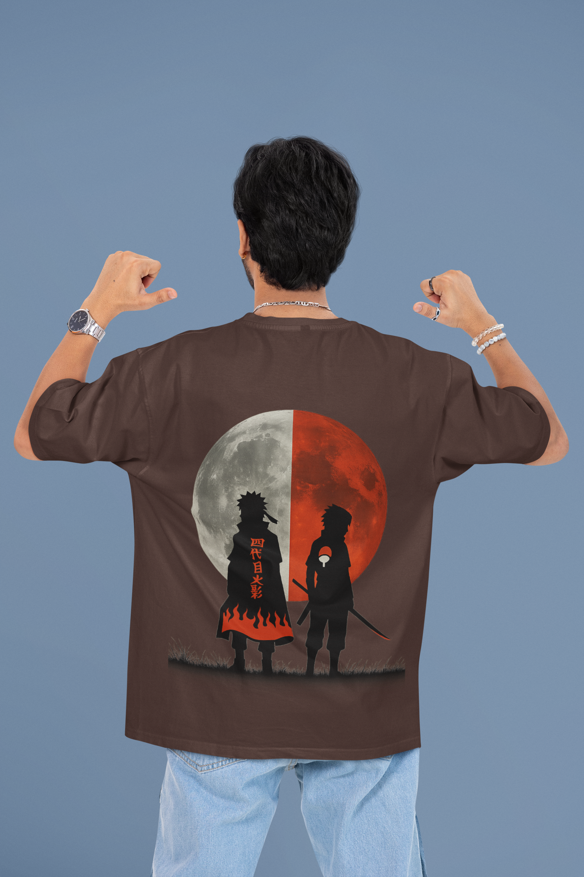 Two Paths One Destiny Naruto & Sasuke Tee | Mist & Cozy
