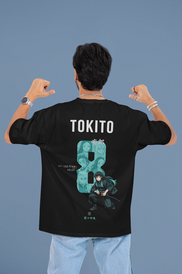 Mist Has a Memory Tokito Oversized Anime Tee | Mist & Cozy
