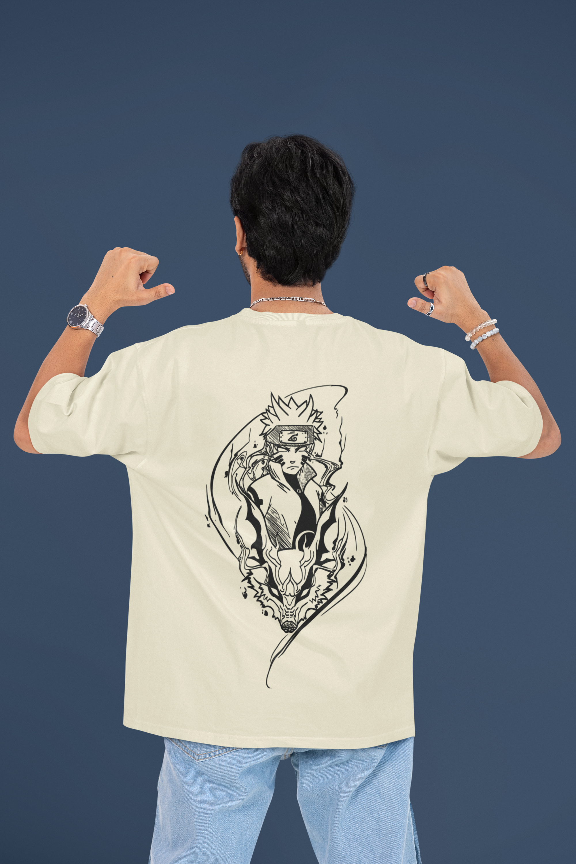 Unleash the Hidden Power Naruto Kurama Tee | Mist & Cozy