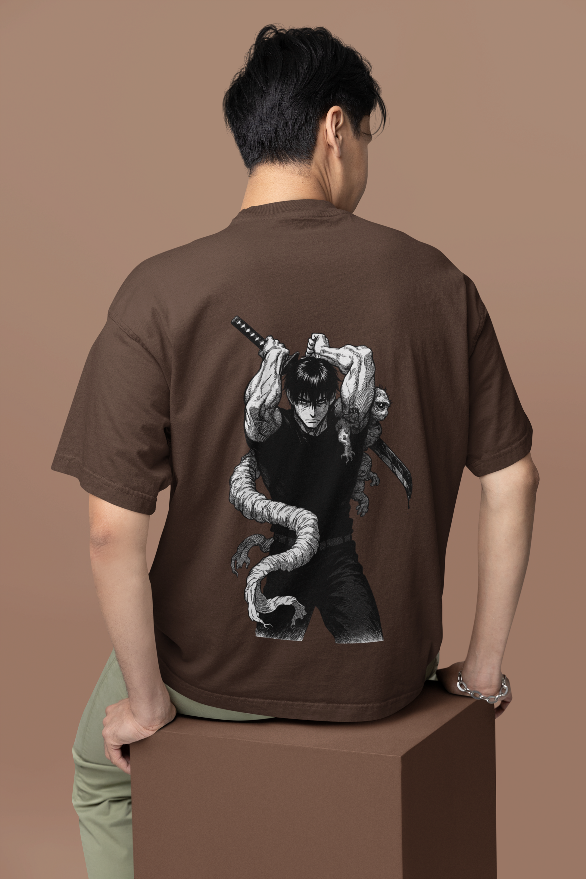Toji Fushiguro Cursed Slayer Oversized Tee | Mist & Cozy - Mist & Cozy