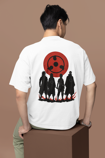 Eyes of the Uchiha Sharingan Oversized Tee | Mist & Cozy