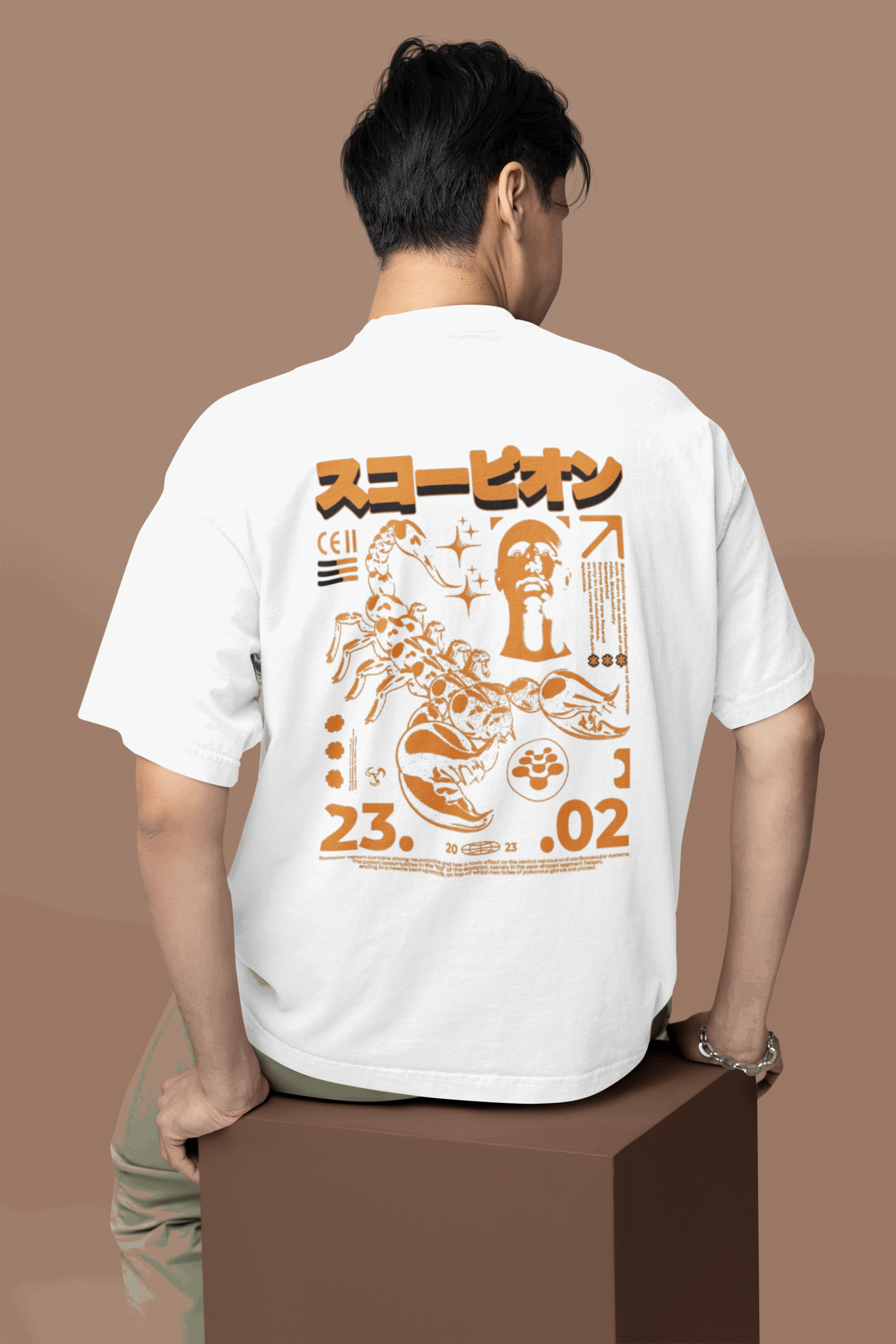 Scorpion Code Oversized Tee