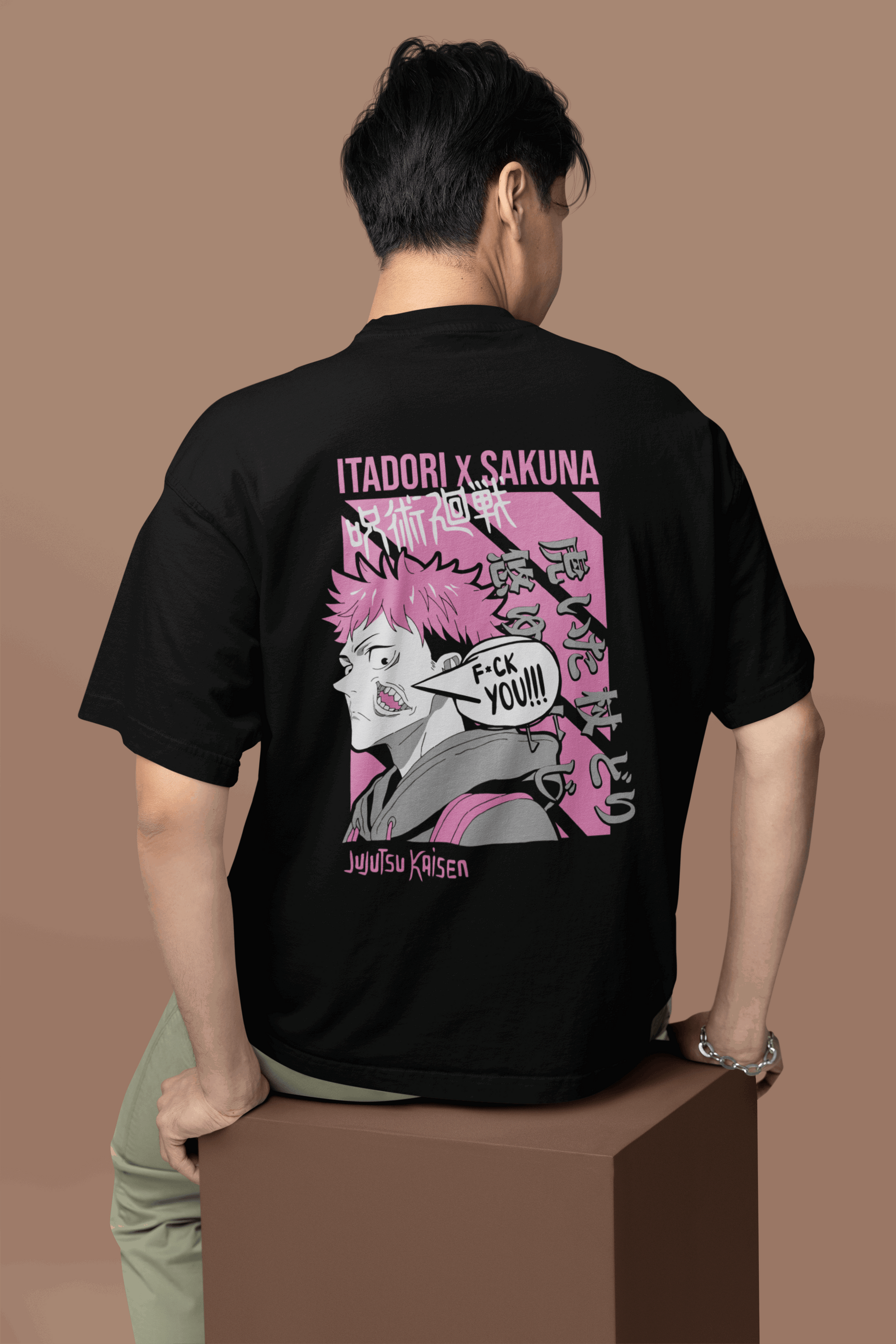 Itadori x Sakuna Oversized Tee
