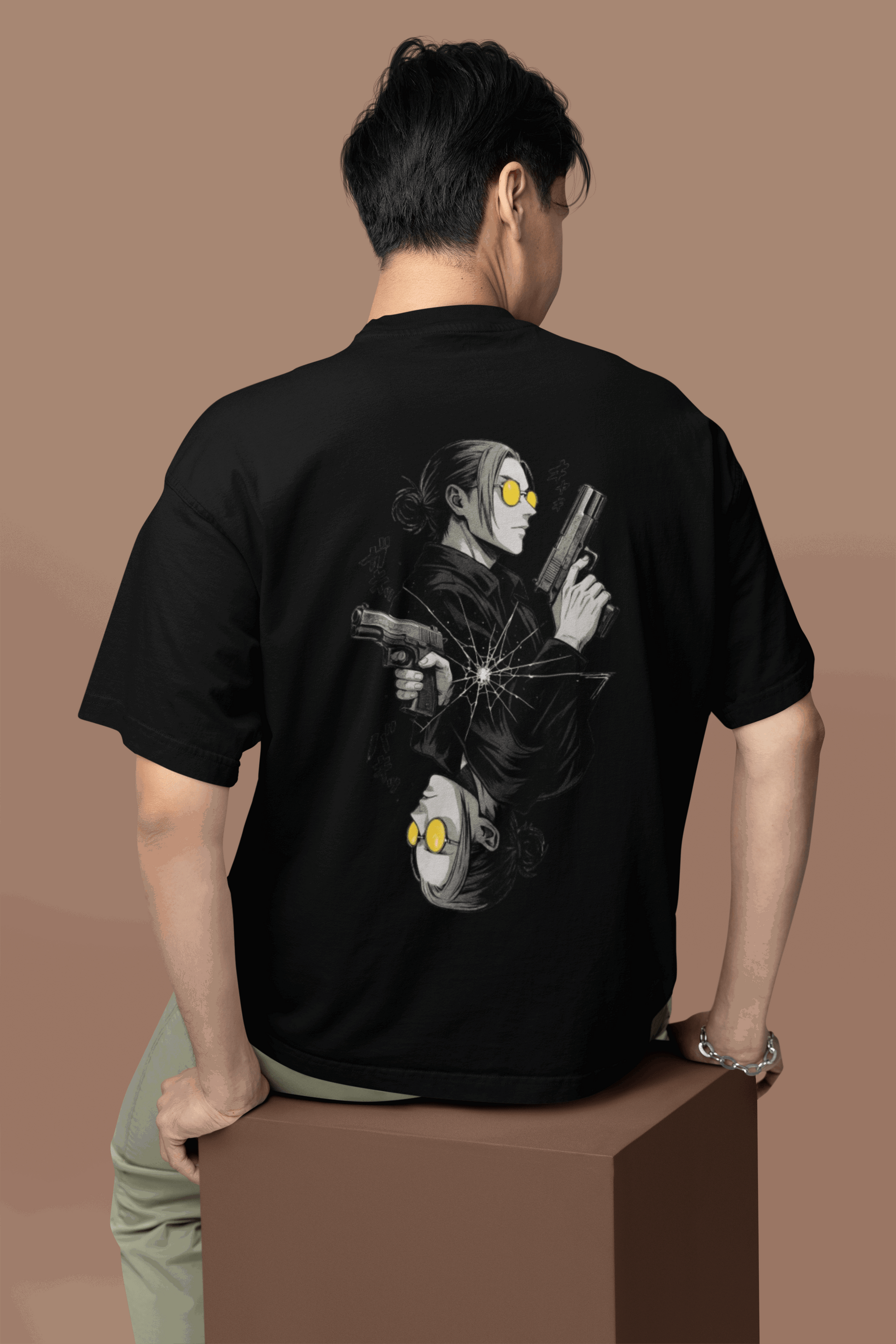 Taro Sakamoto Dual Persona Oversized Tee