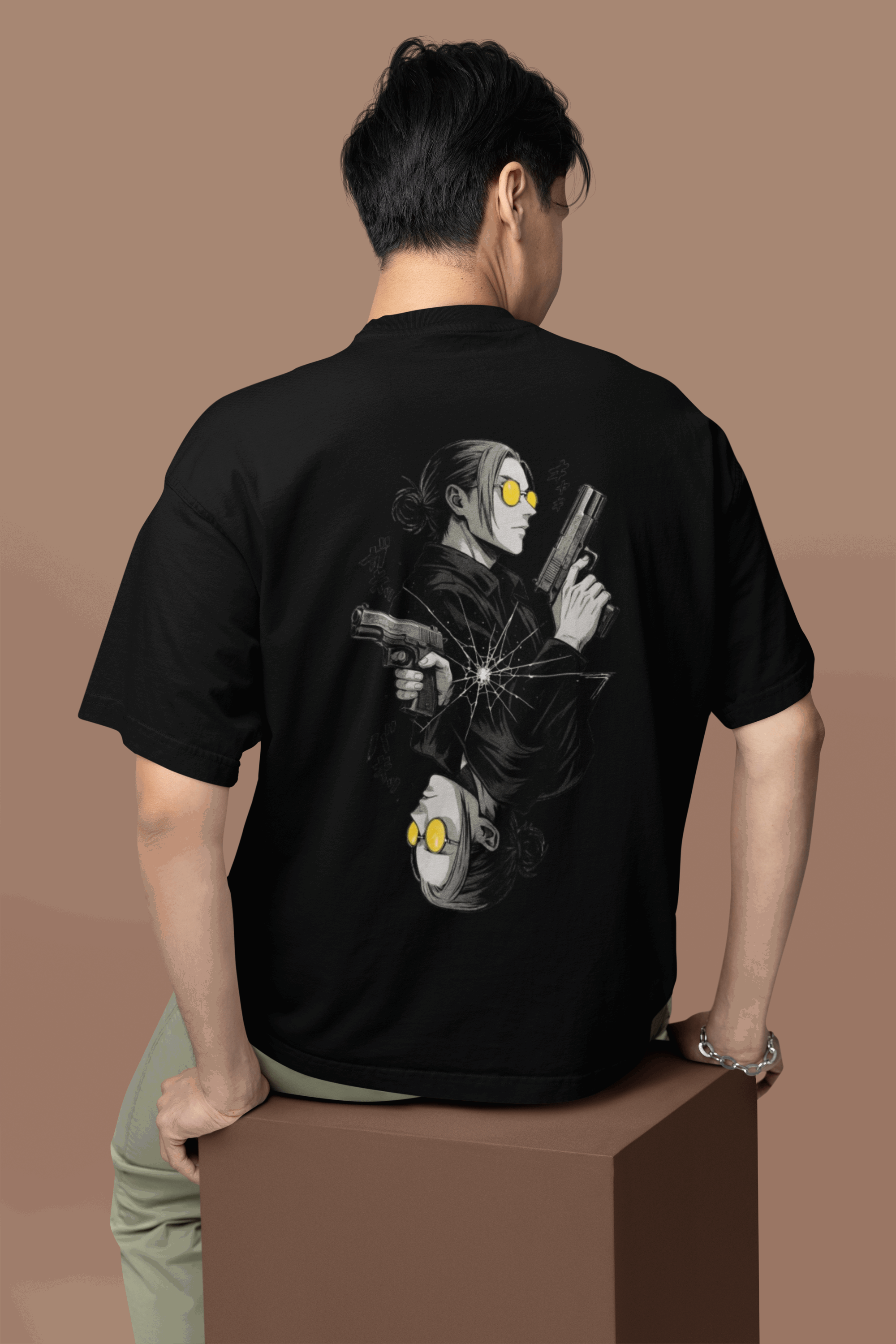 Taro Sakamoto Dual Persona Oversized Tee