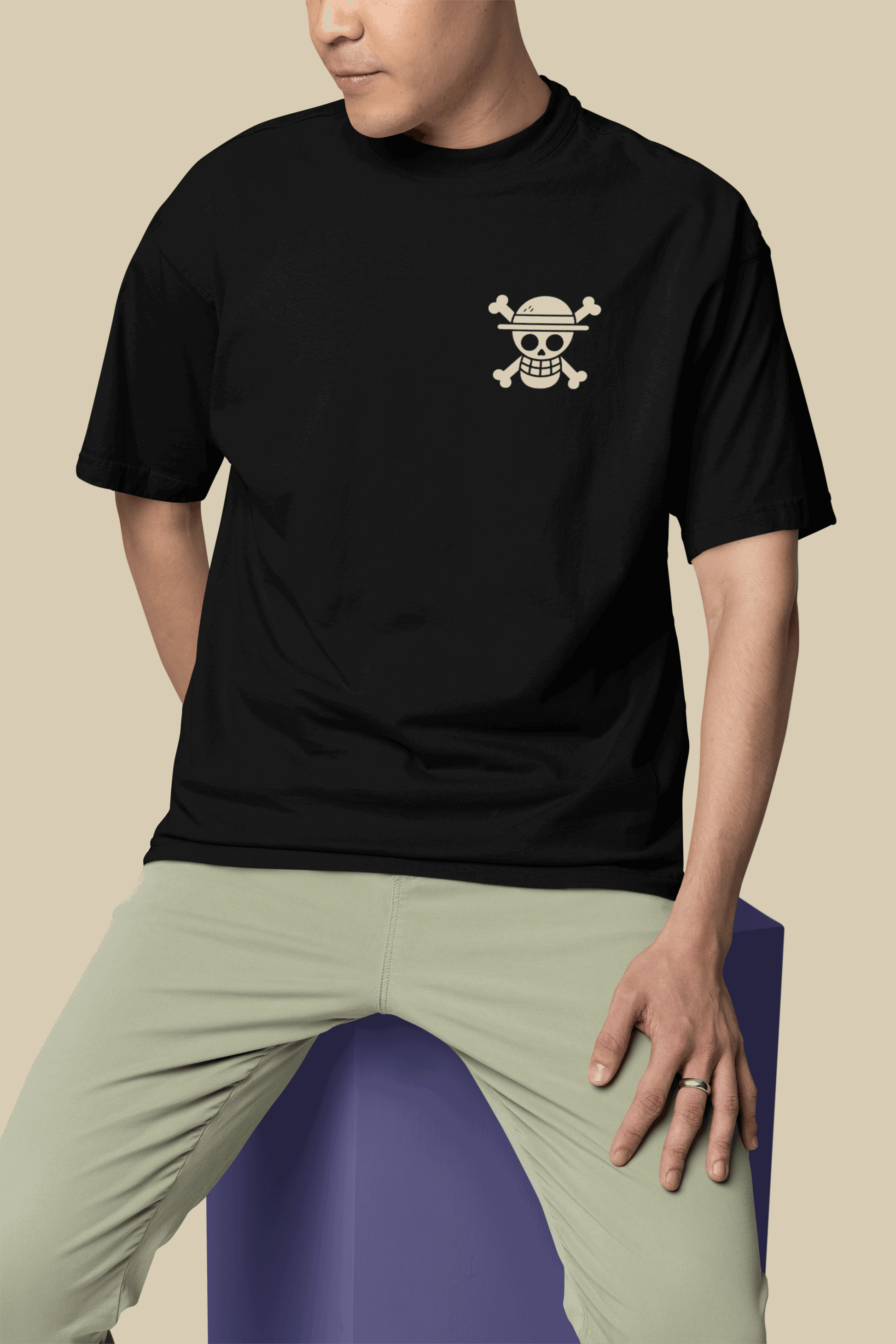Luffy Evolution Oversized Tee