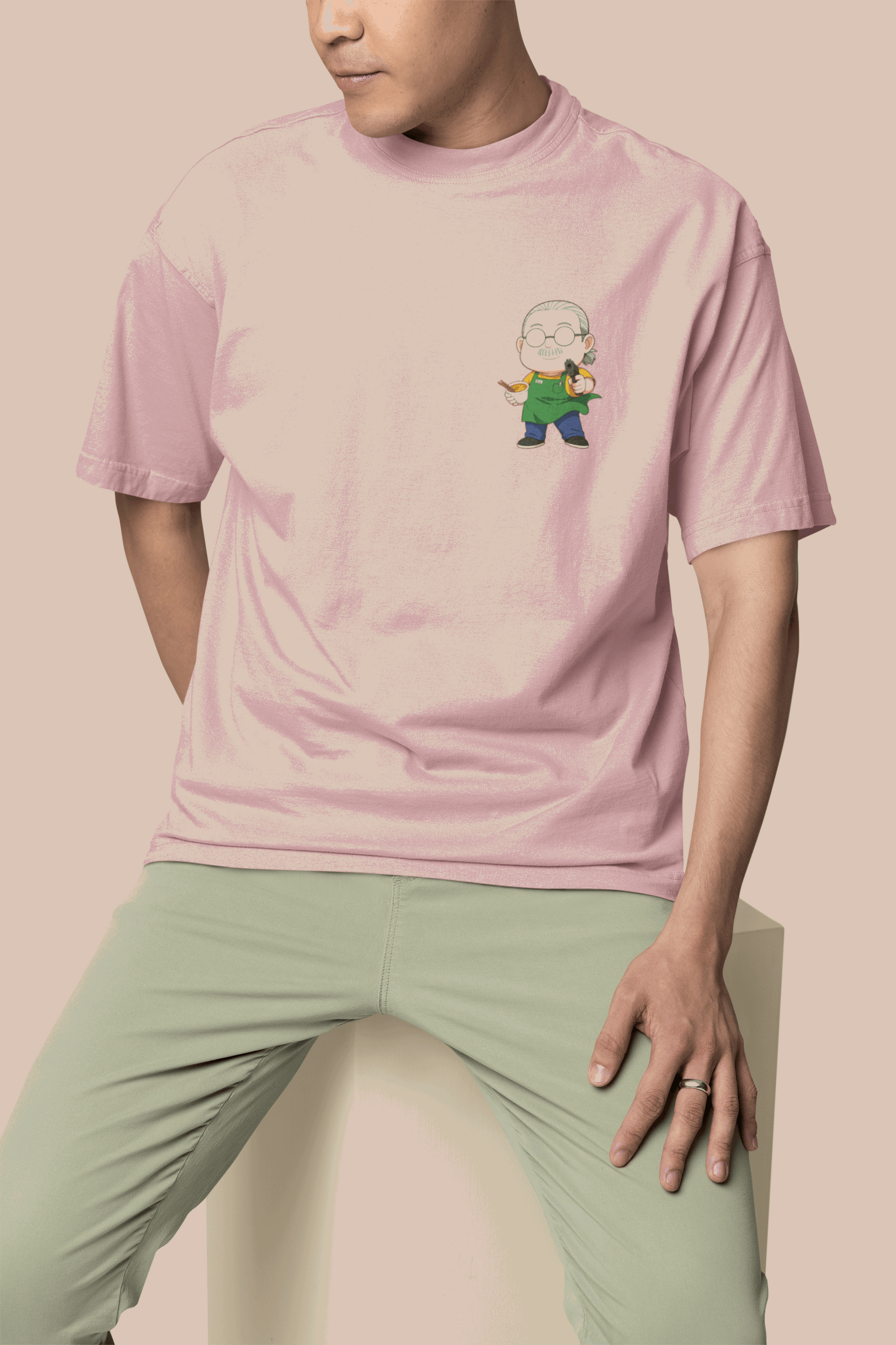 Taro Sakamoto Dual Persona Oversized Tee