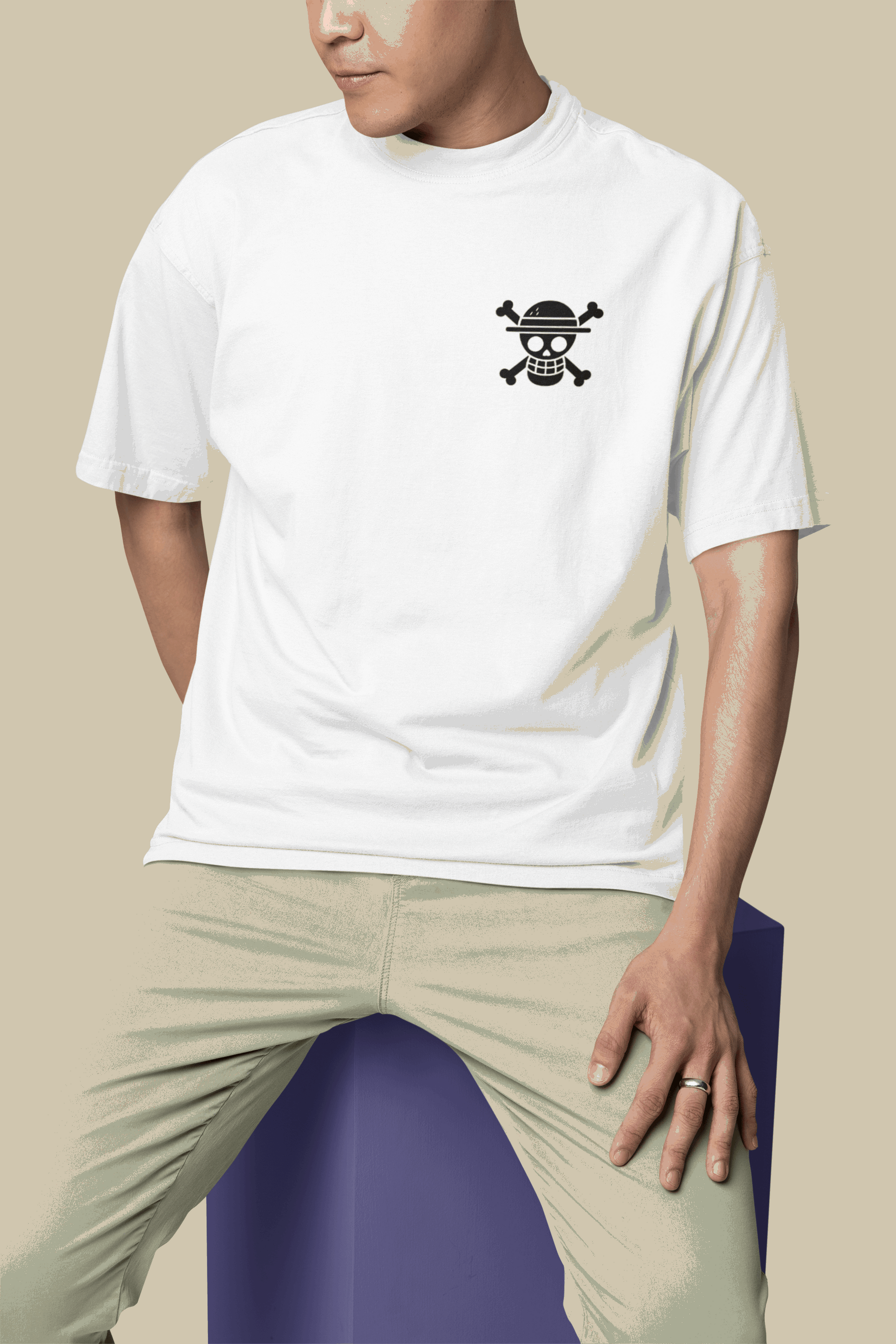 Luffy Evolution Oversized Tee