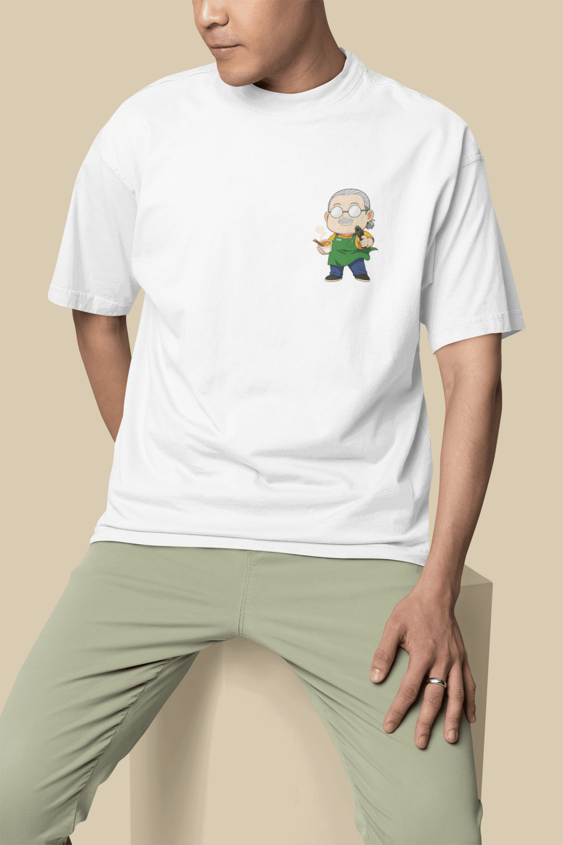 Taro Sakamoto Dual Persona Oversized Tee