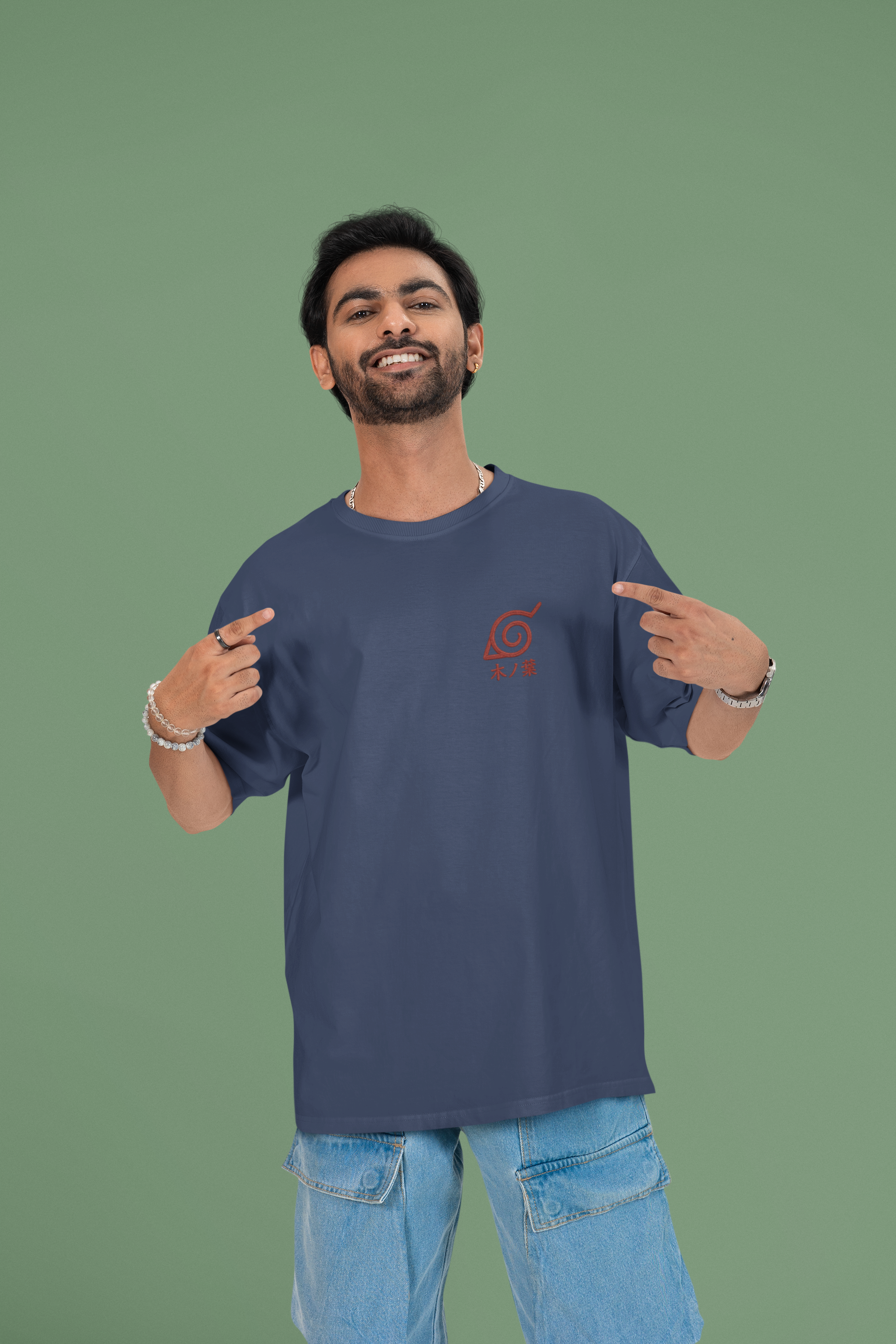 Naruto Legacy of the Leaf Oversized Tee | Mist & Cozy