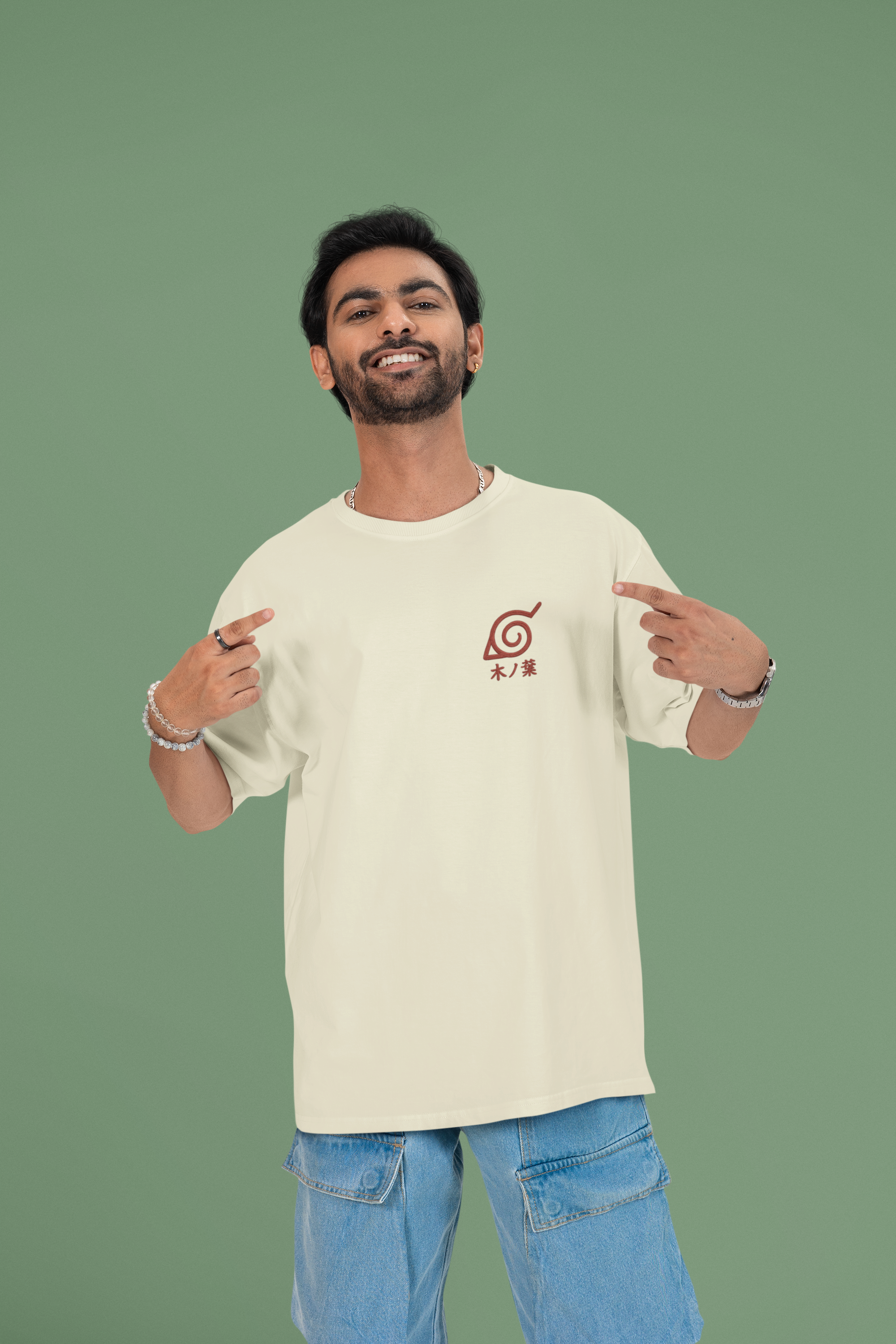 Naruto Legacy of the Leaf Oversized Tee | Mist & Cozy