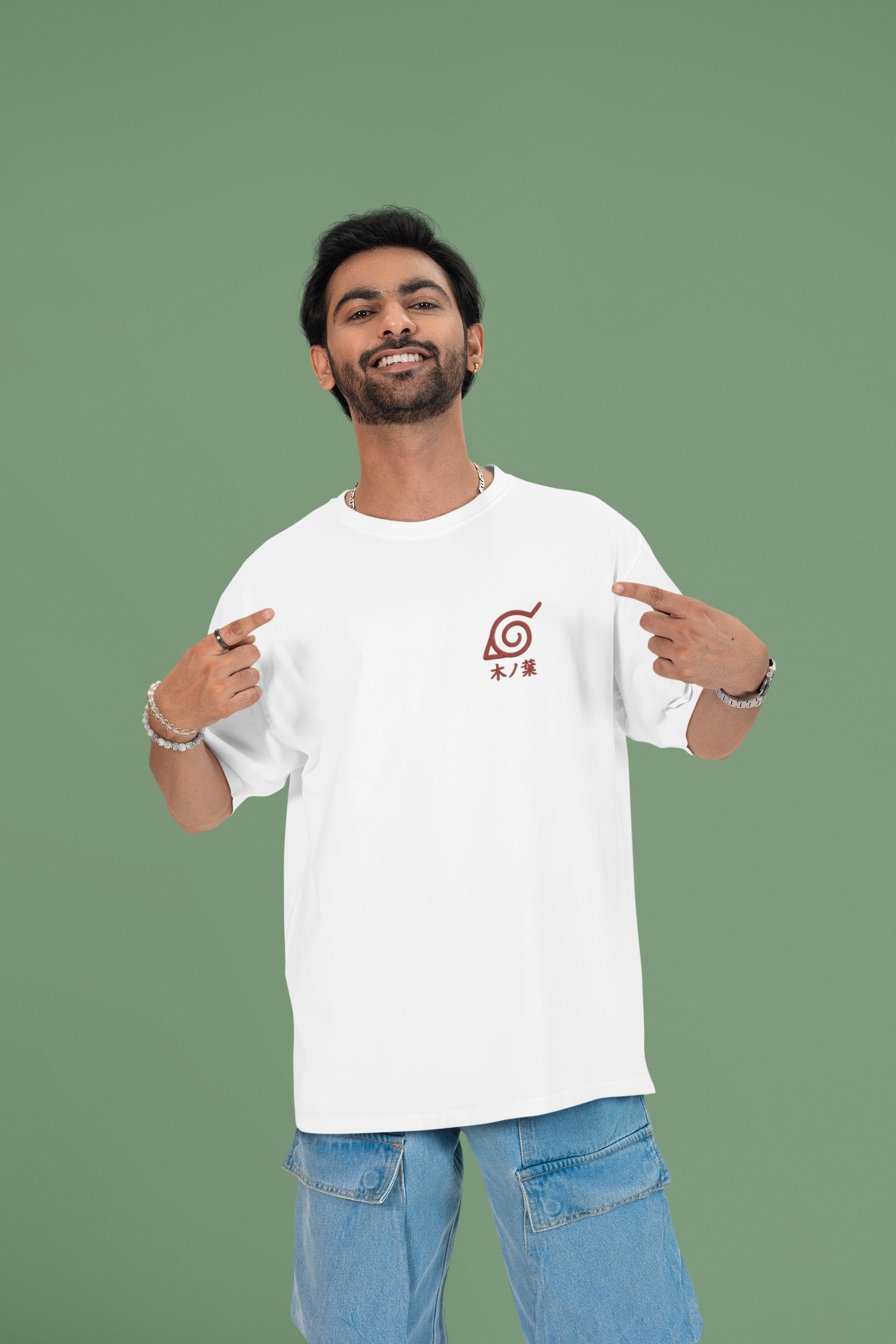 Naruto Legacy of the Leaf Oversized Tee | Mist & Cozy
