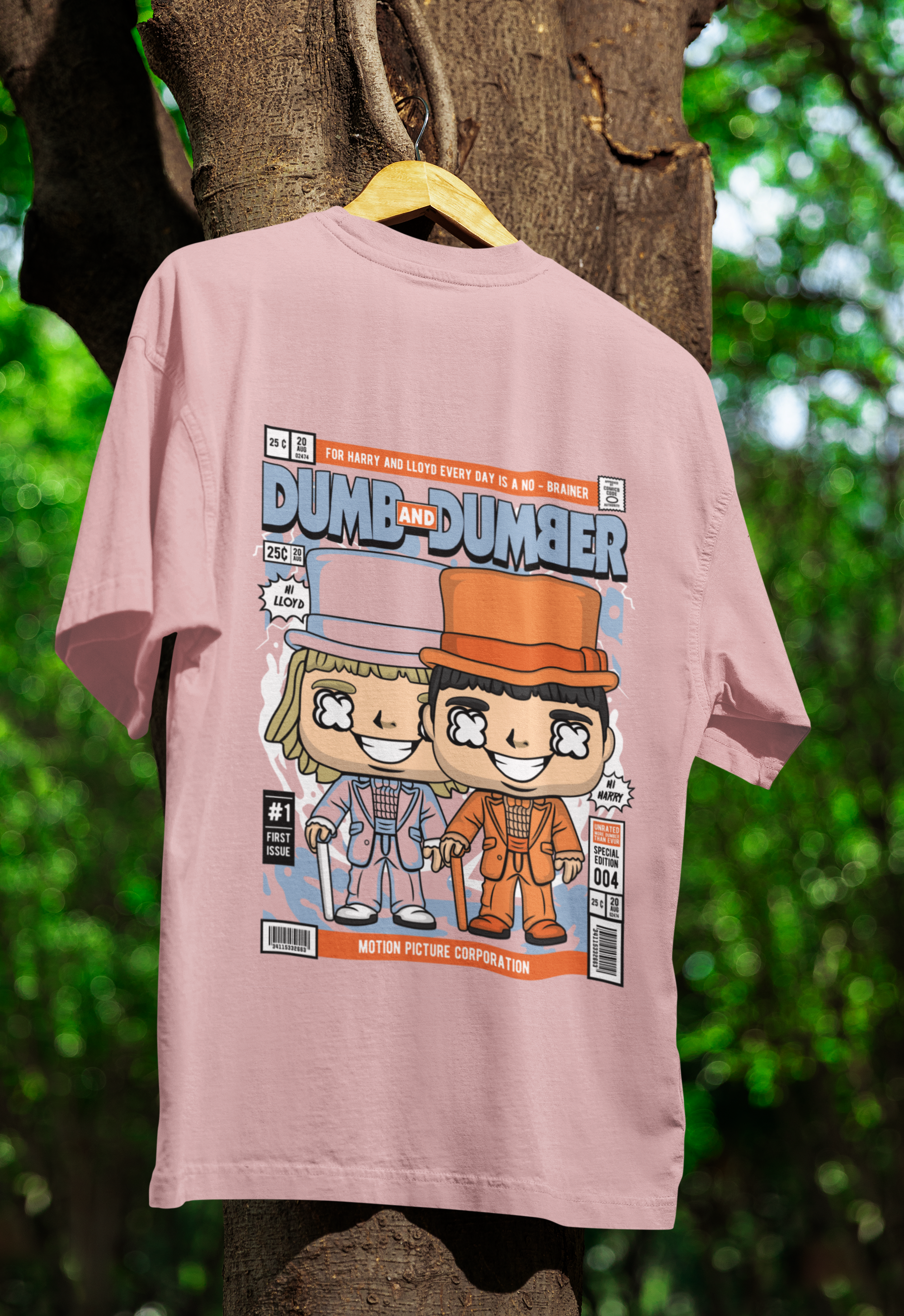 No Brains All Style Dumb and Dumber Tee | Mist & Cozy