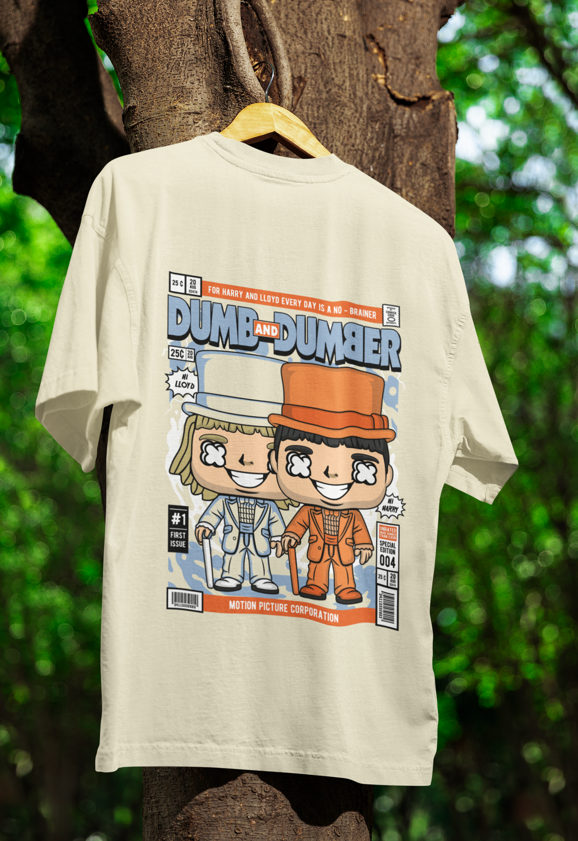 No Brains All Style Dumb and Dumber Tee | Mist & Cozy