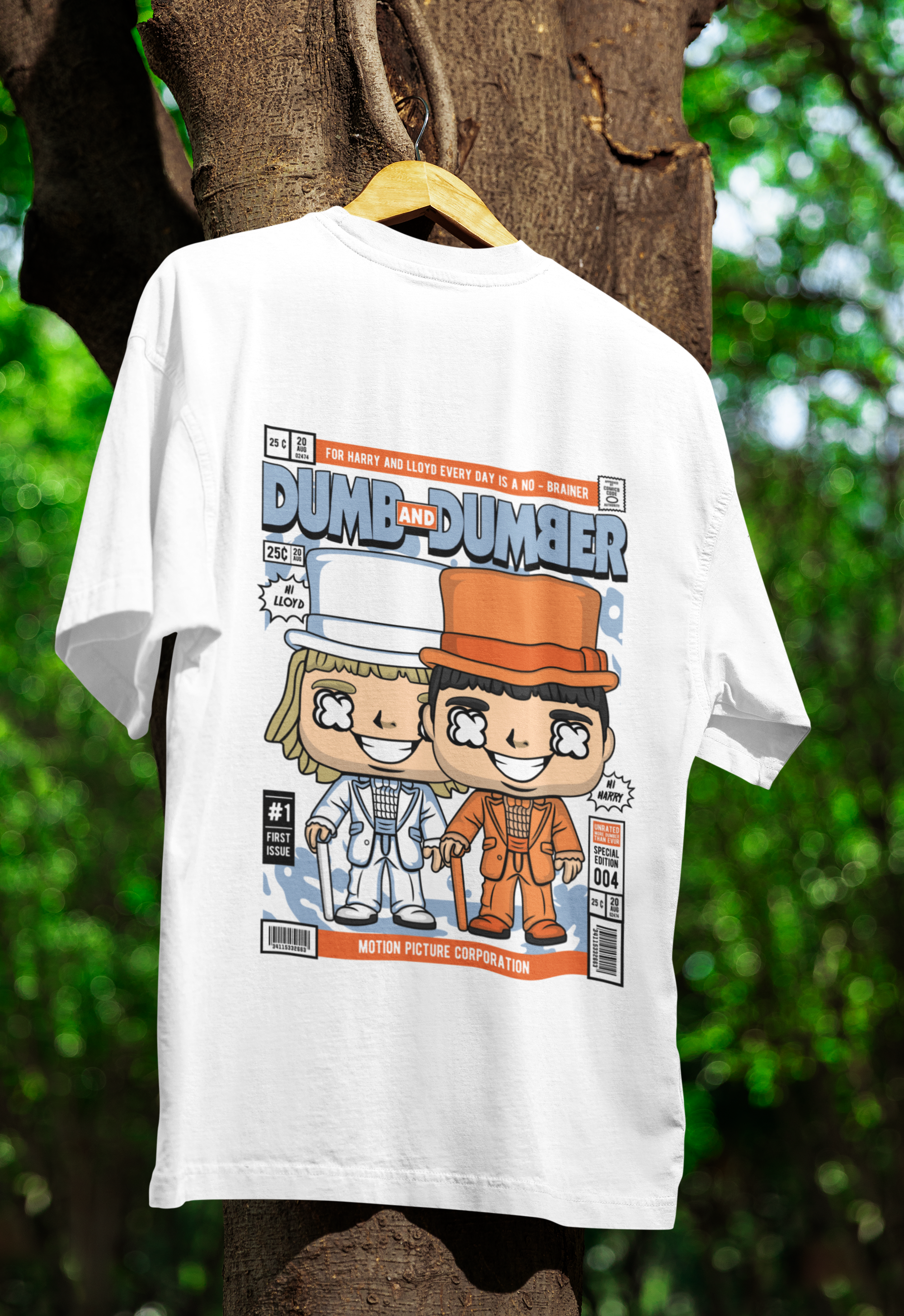 No Brains All Style Dumb and Dumber Tee | Mist & Cozy
