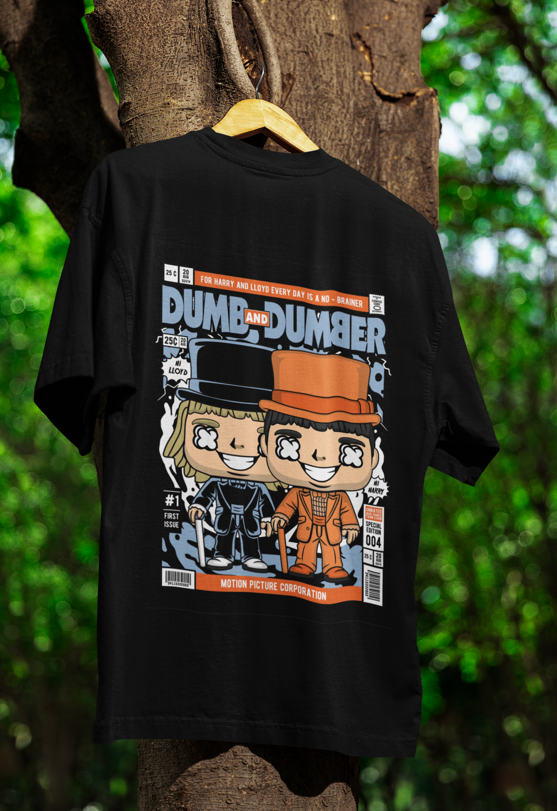 No Brains All Style Dumb and Dumber Tee | Mist & Cozy