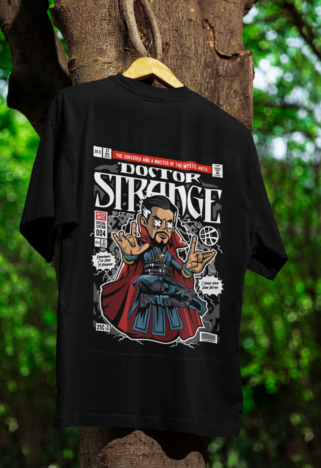 Master the Mystic Arts Doctor Strange Oversized Tee | Mist & Cozy