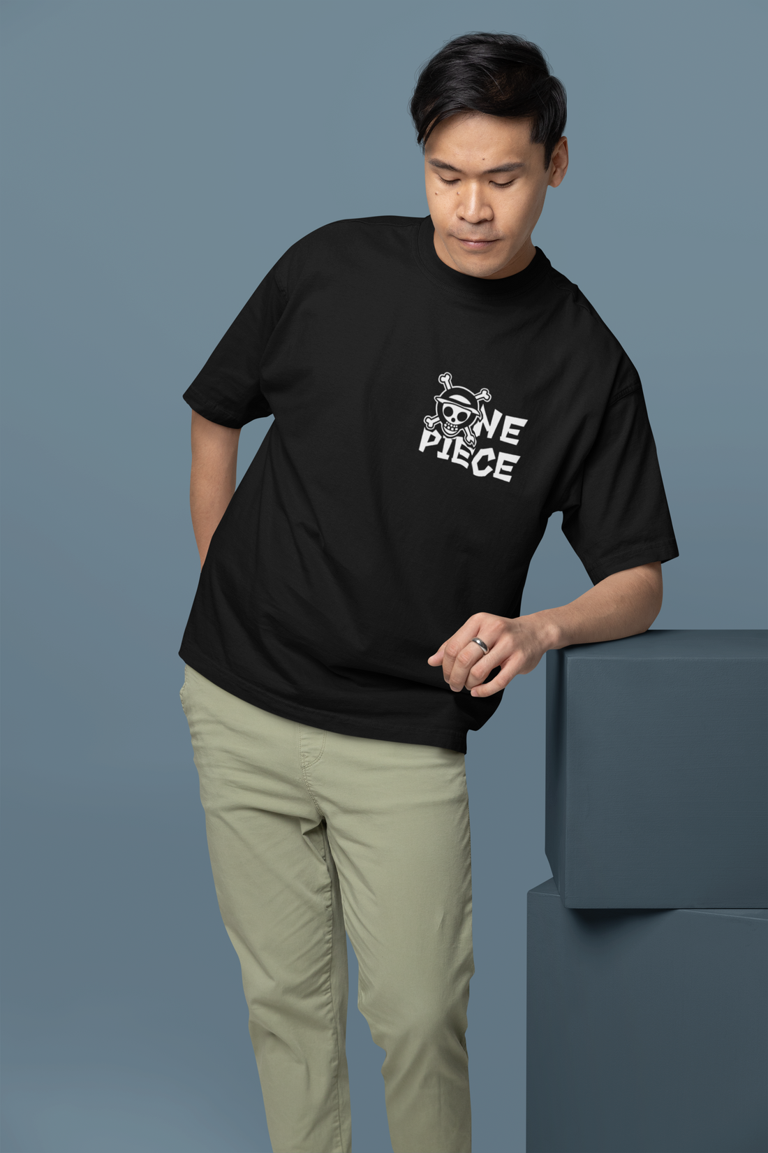 One Piece Freedom Oversized Tee | Mist & Cozy