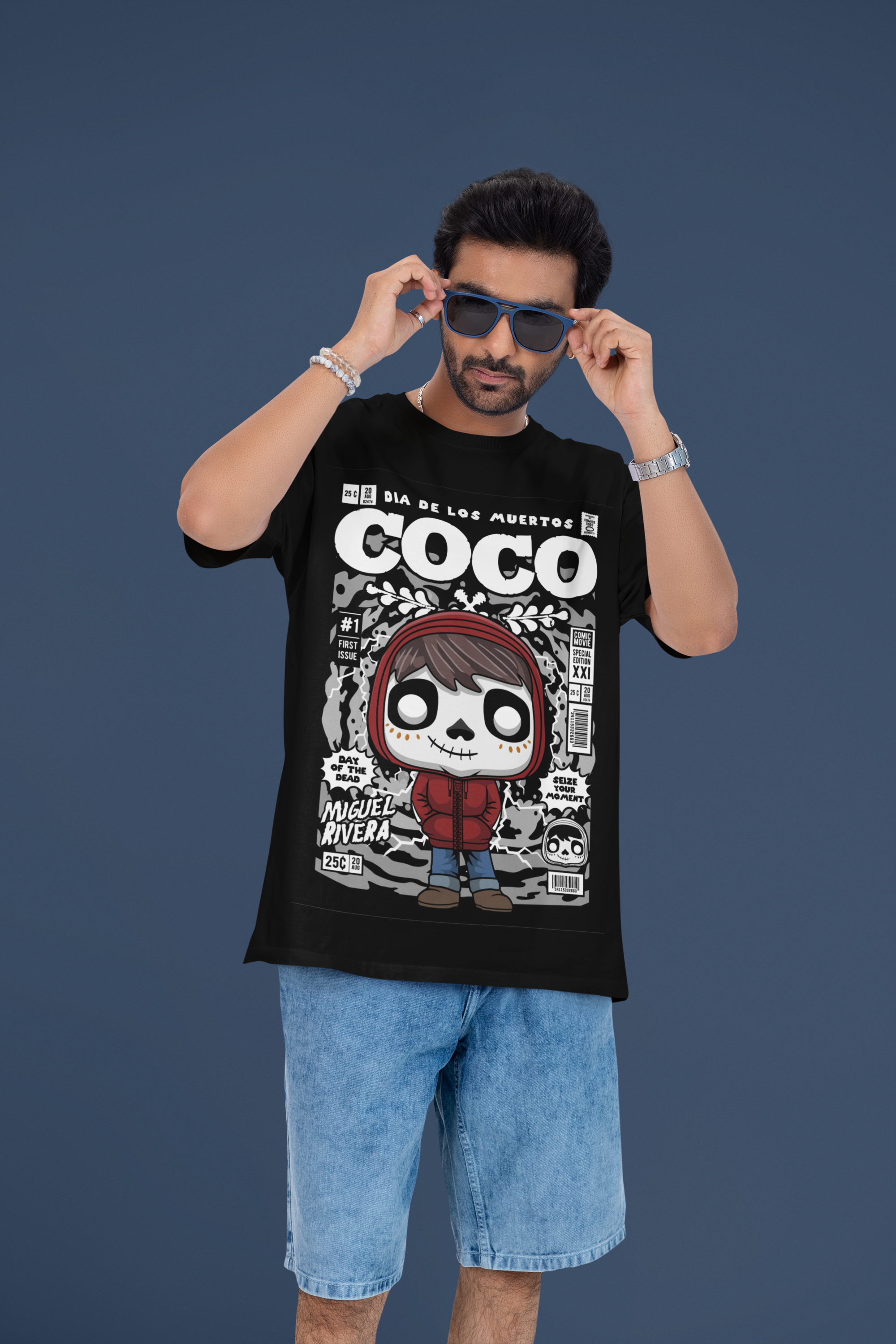 Remember Me Coco Oversized Tee | Mist & Cozy