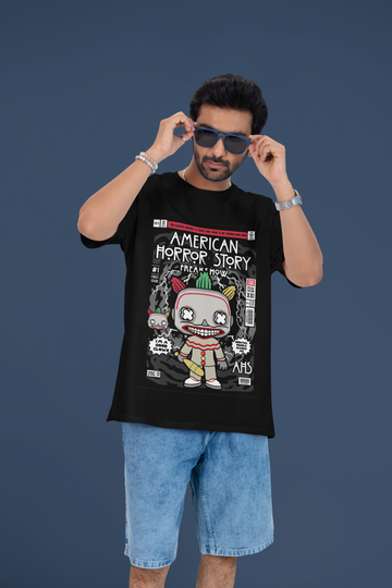 Step Into the Freak Show AHS Oversized Tee | Mist & Cozy - Mist & Cozy
