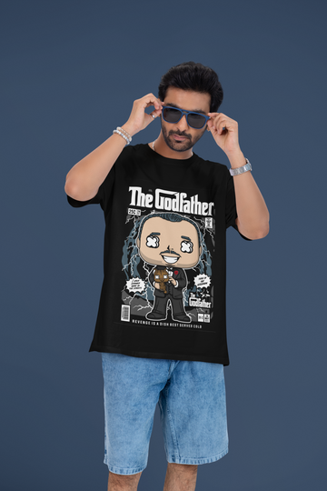 Respect the Don Godfather Oversized Tee | Mist & Cozy