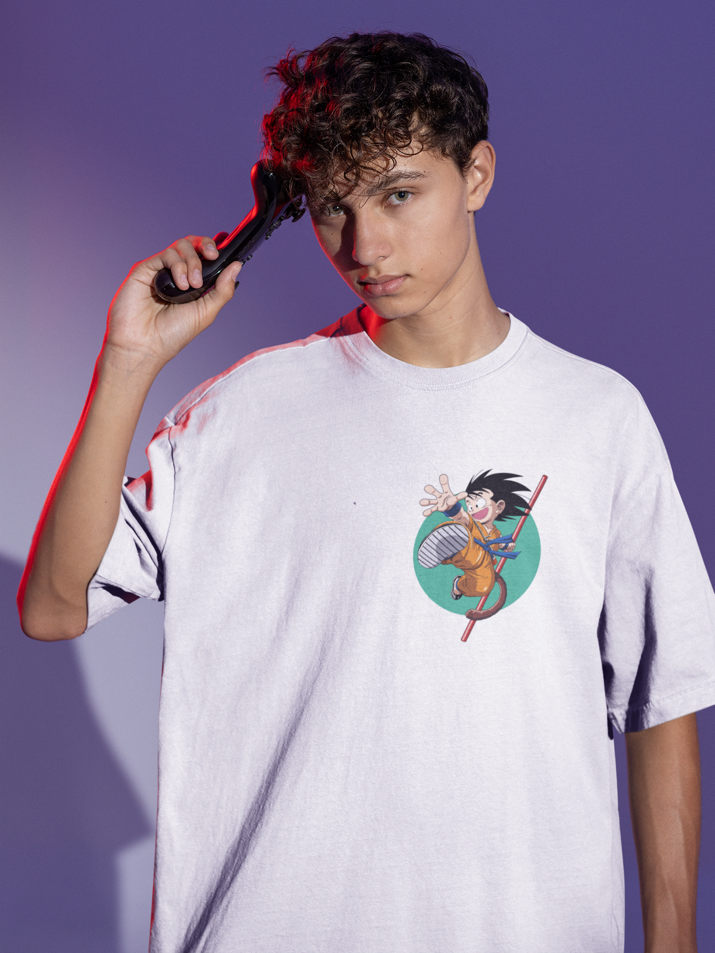 Legend Begins Dragon Ball Origins Oversized Tee | Mist & Cozy