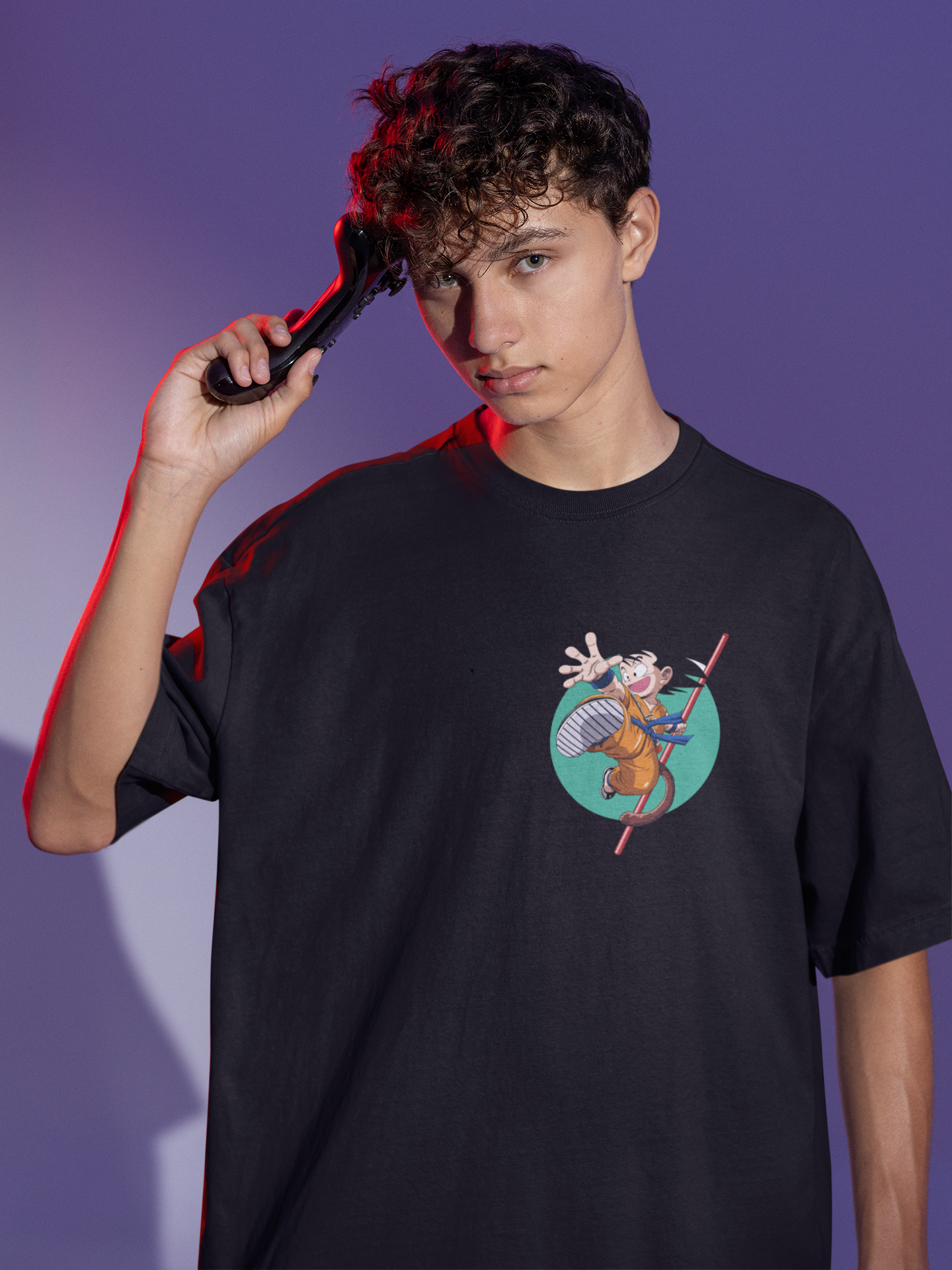 Legend Begins Dragon Ball Origins Oversized Tee | Mist & Cozy