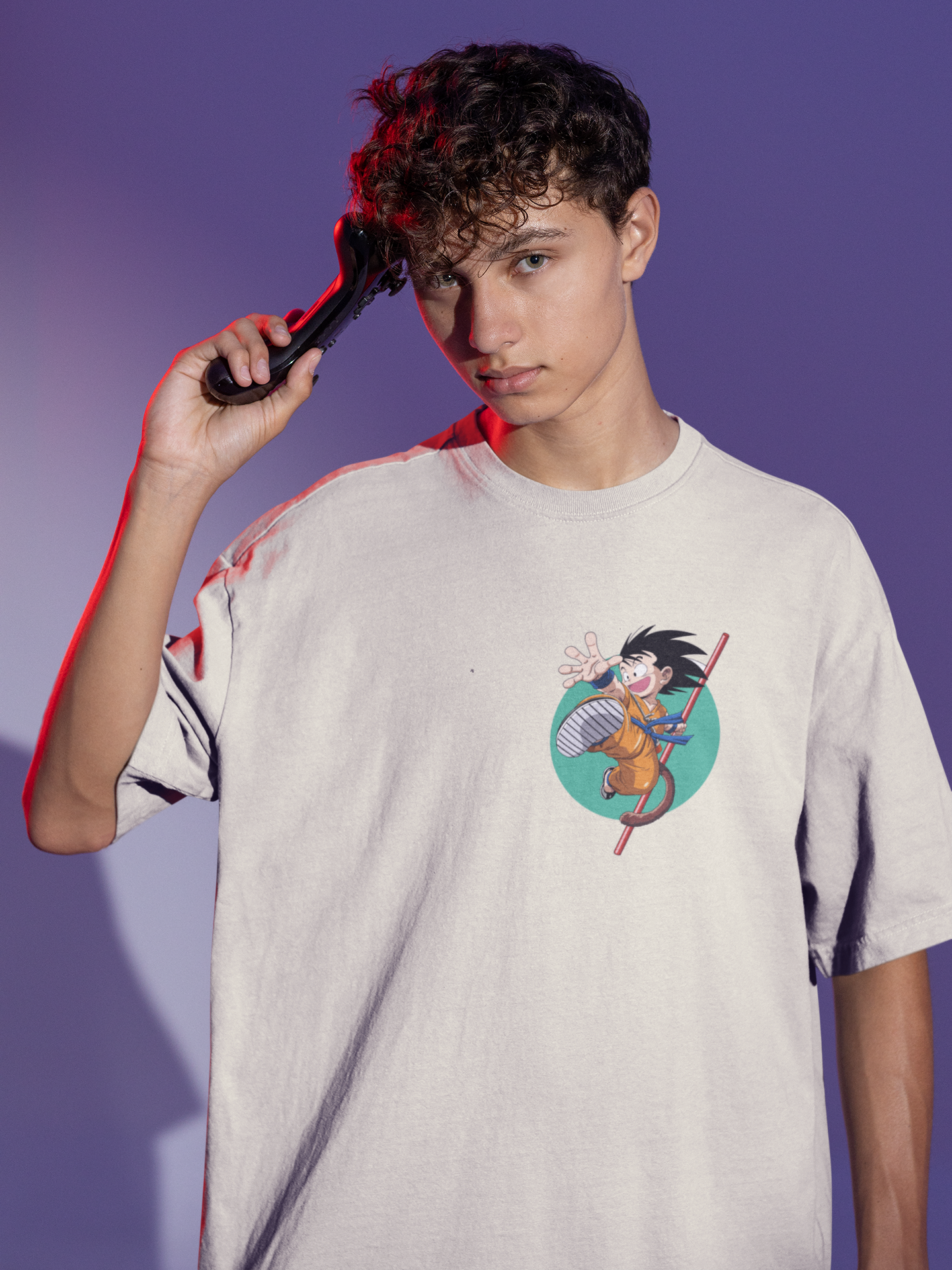 Legend Begins Dragon Ball Origins Oversized Tee | Mist & Cozy