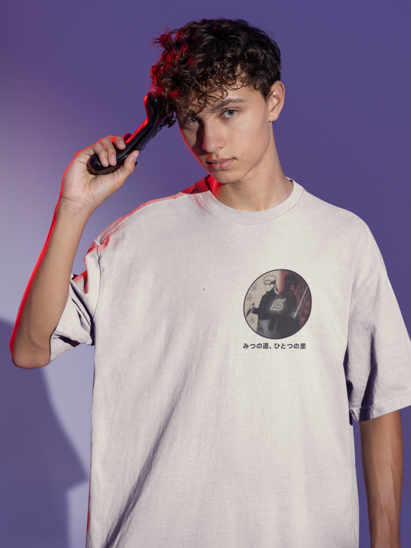 Two Paths One Destiny Naruto & Sasuke Tee | Mist & Cozy