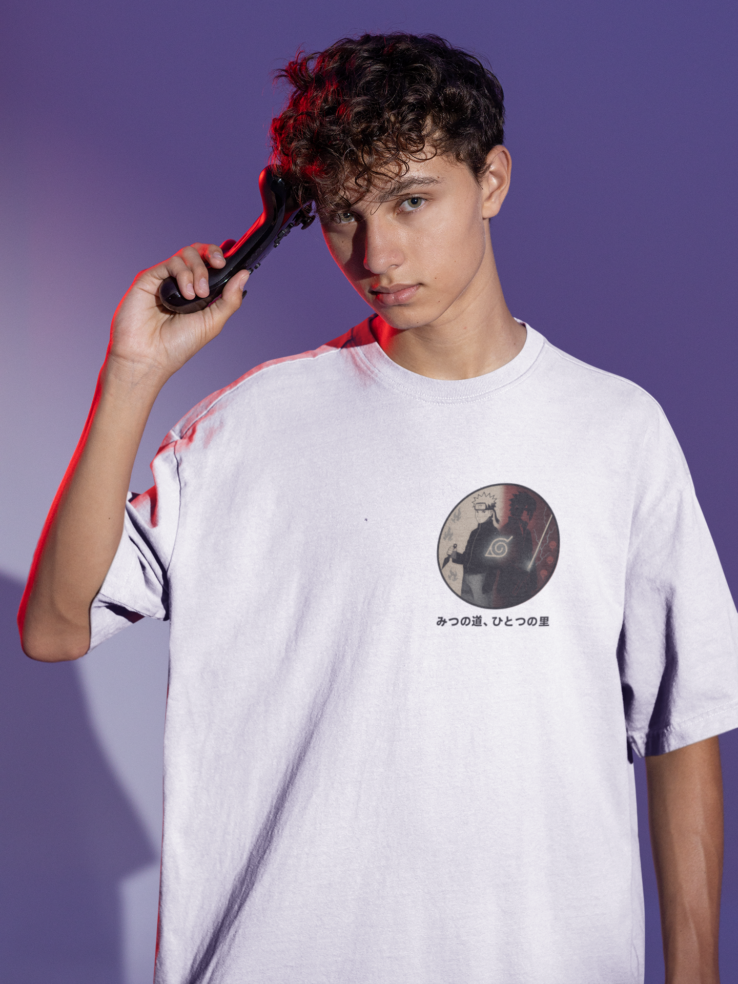 Two Paths One Destiny Naruto & Sasuke Tee | Mist & Cozy