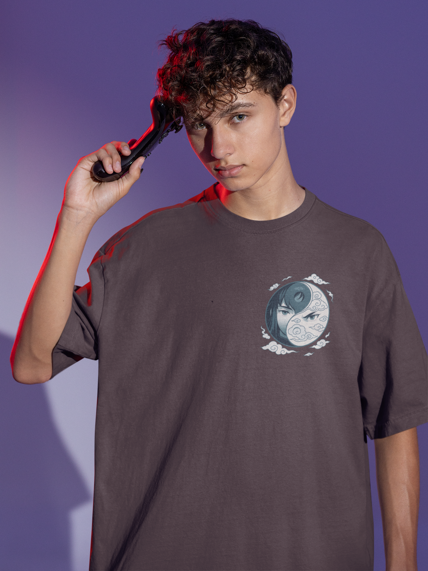 Mist Has a Memory Tokito Oversized Anime Tee | Mist & Cozy