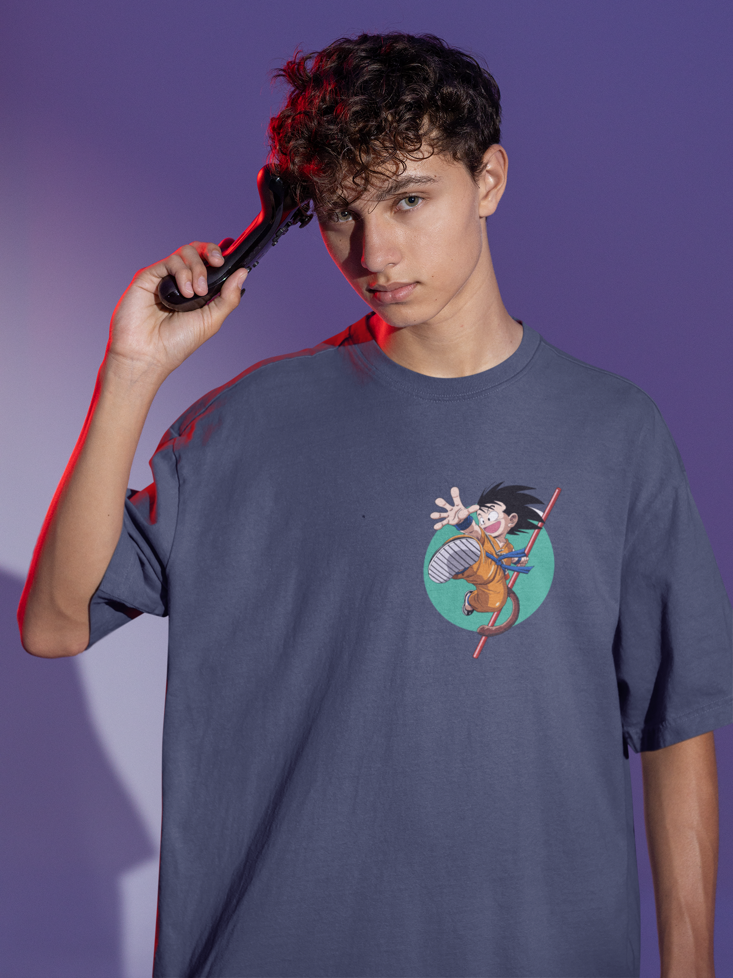 Legend Begins Dragon Ball Origins Oversized Tee | Mist & Cozy